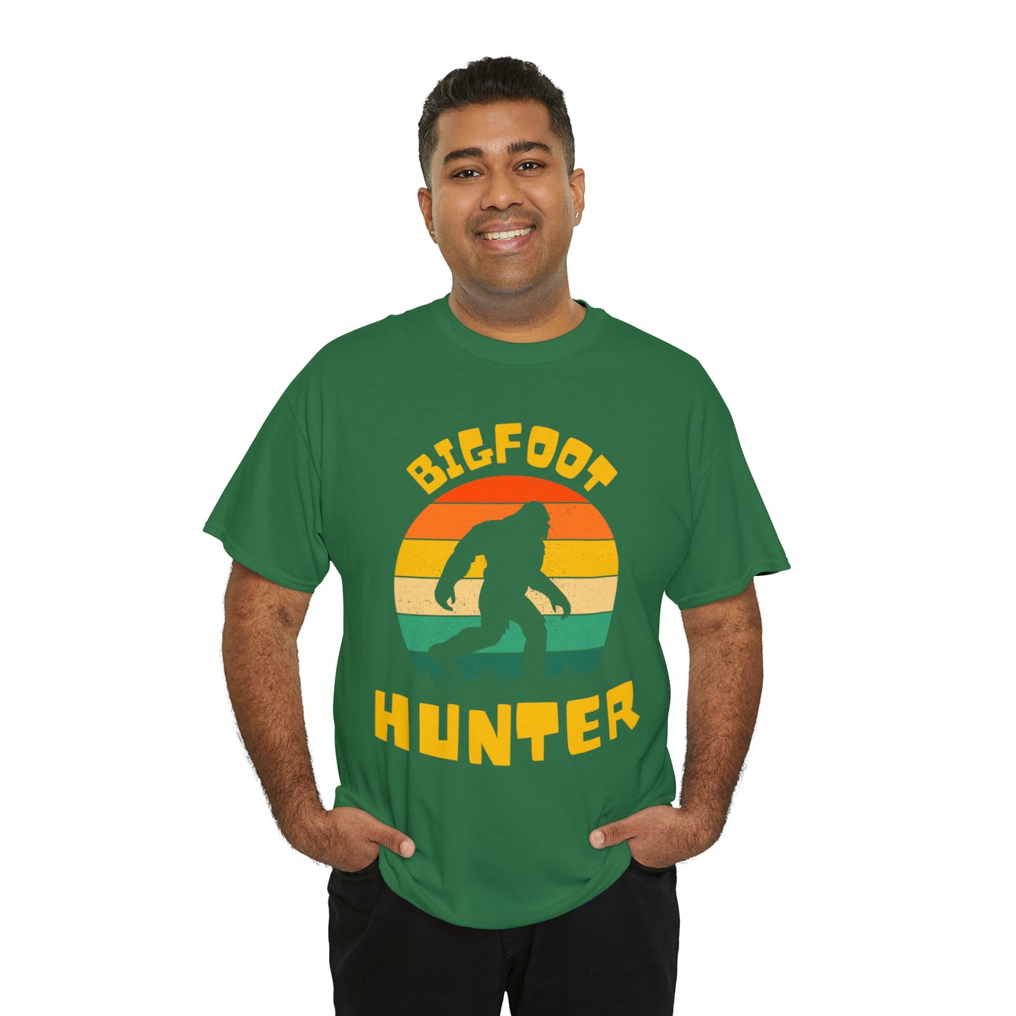 Unisex Bigfoot hunter Heavy Cotton Tee