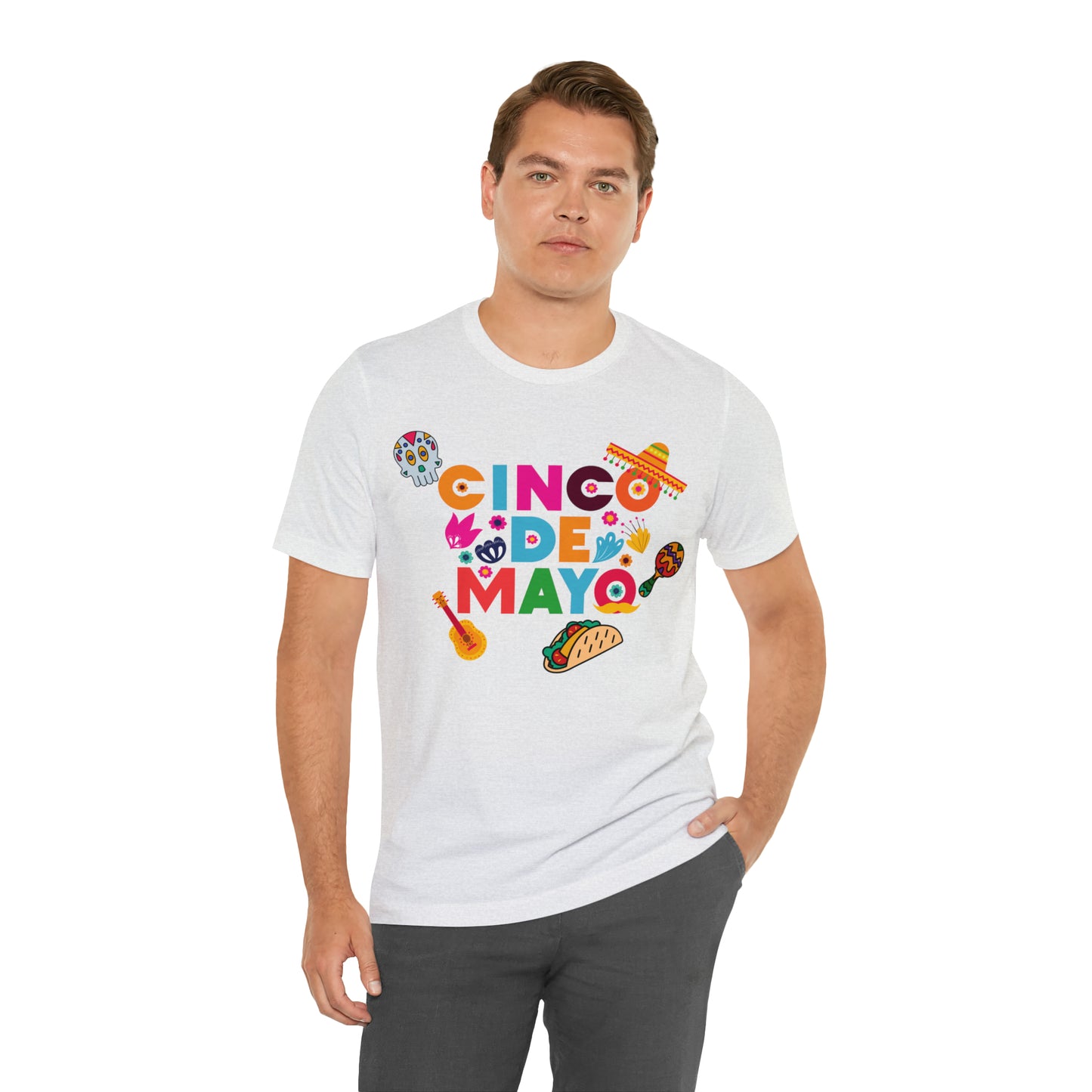 Unisex Cinco de Mayo Jersey Short Sleeve Tee