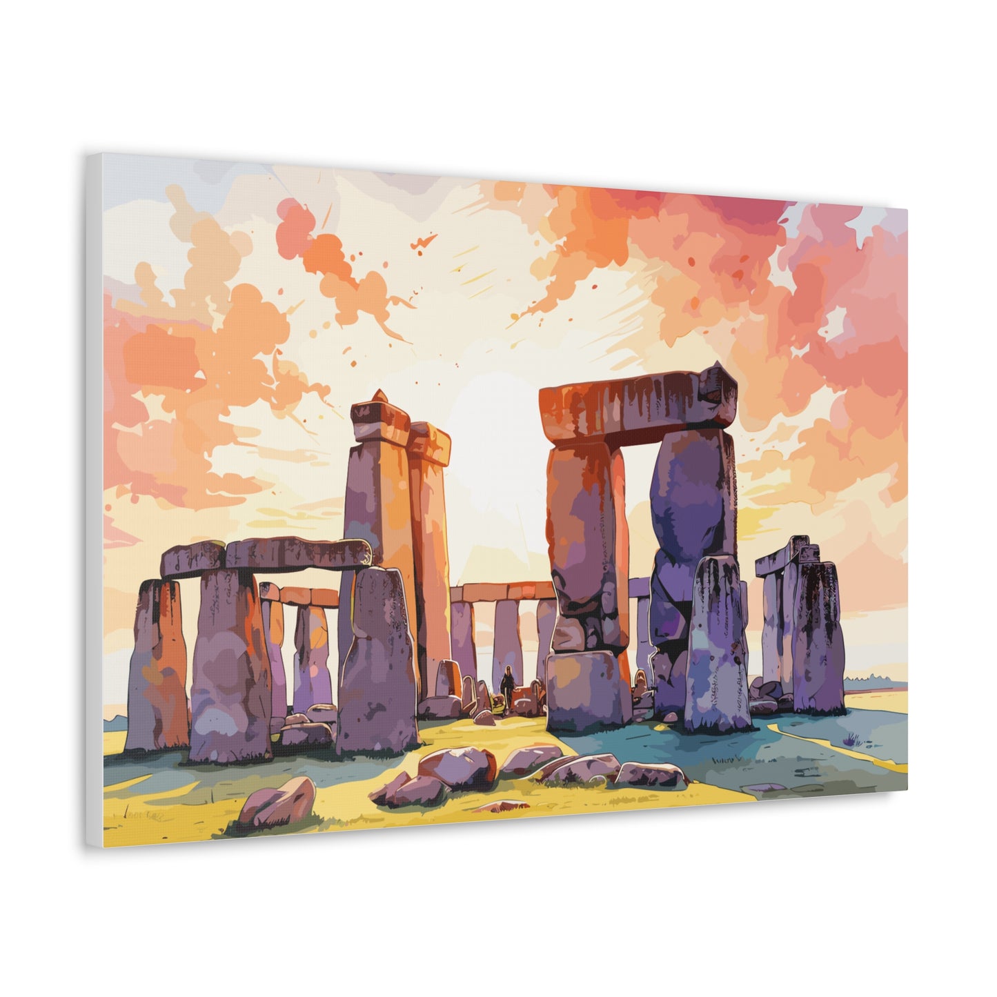 Stone sunrise, Canvas Gallery Wraps