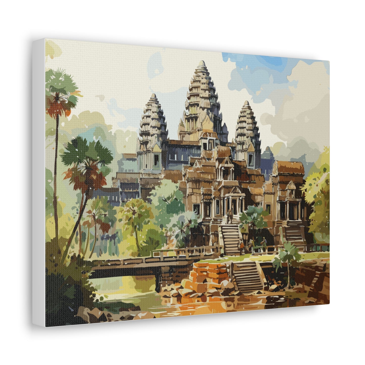 Angkor Wot, Canvas Gallery Wraps