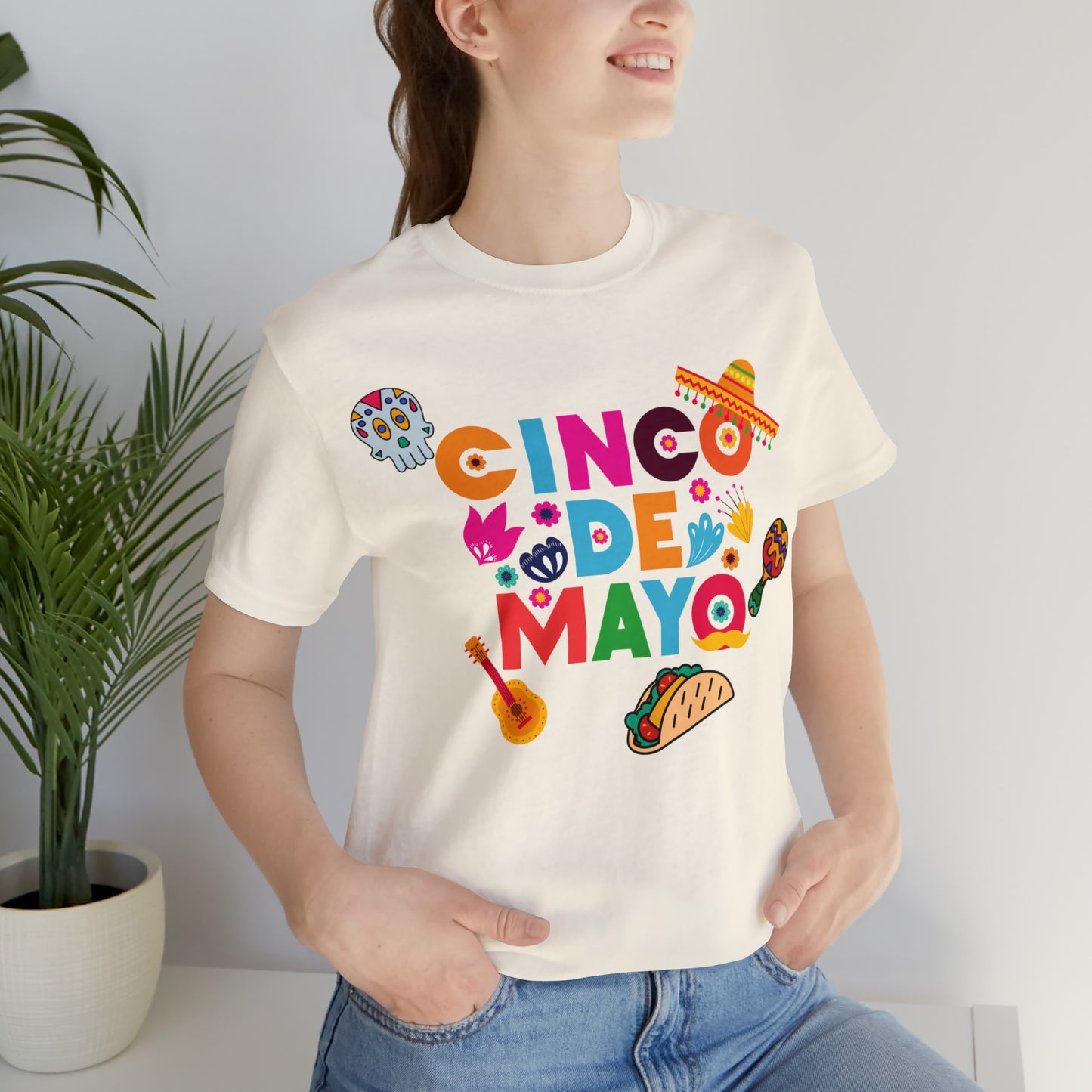 Unisex Cinco de Mayo Jersey Short Sleeve Tee