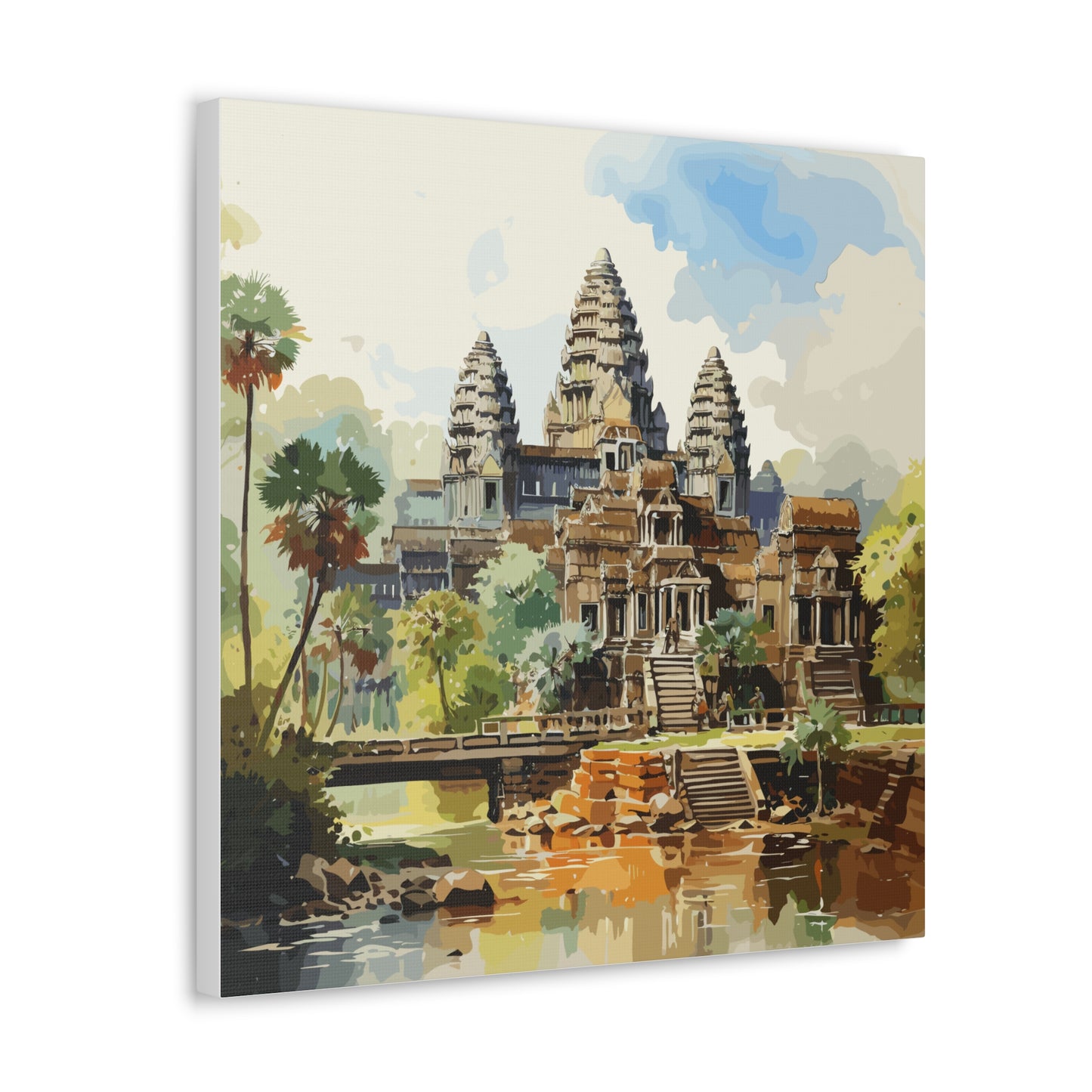 Angkor Wot, Canvas Gallery Wraps