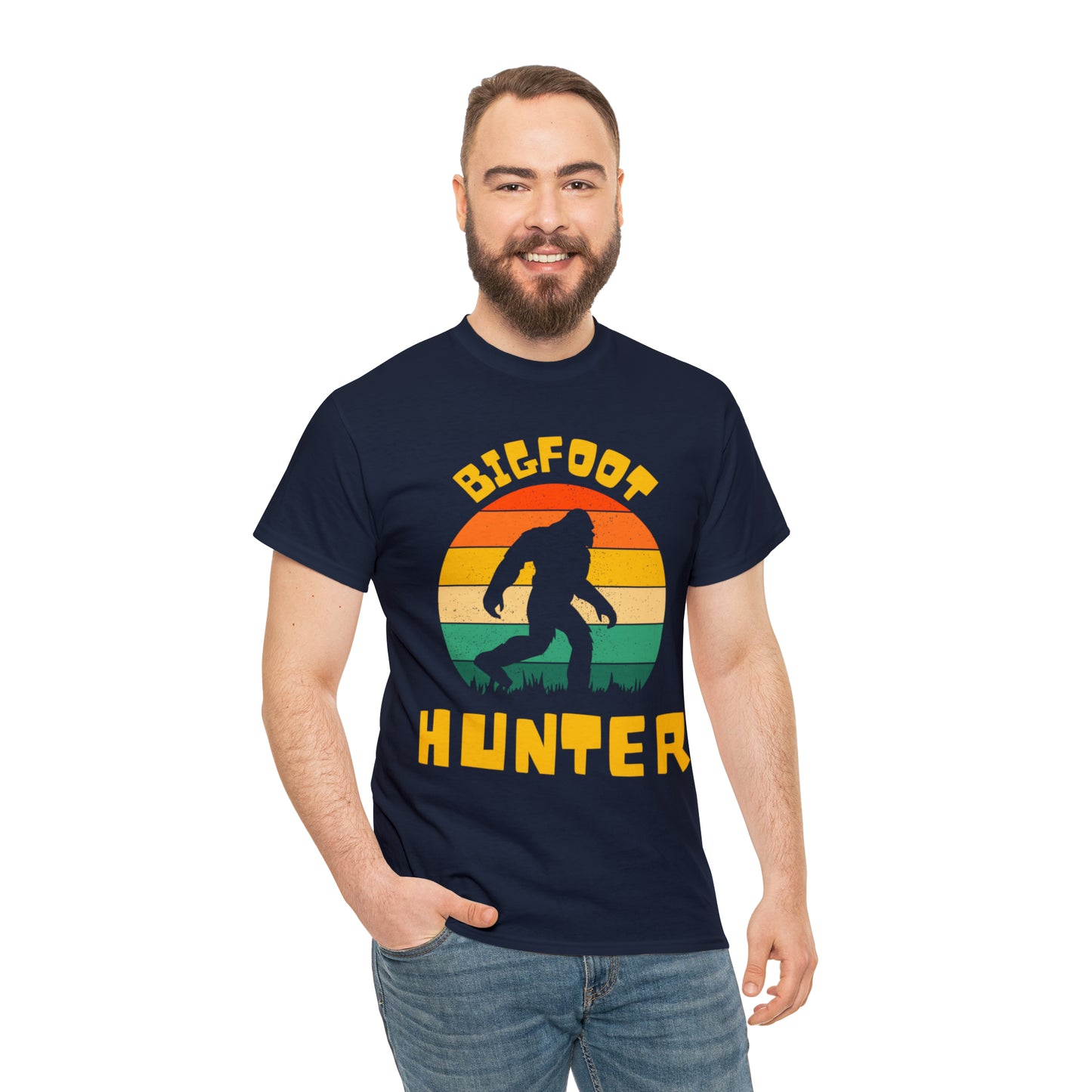 Unisex Bigfoot hunter Heavy Cotton Tee