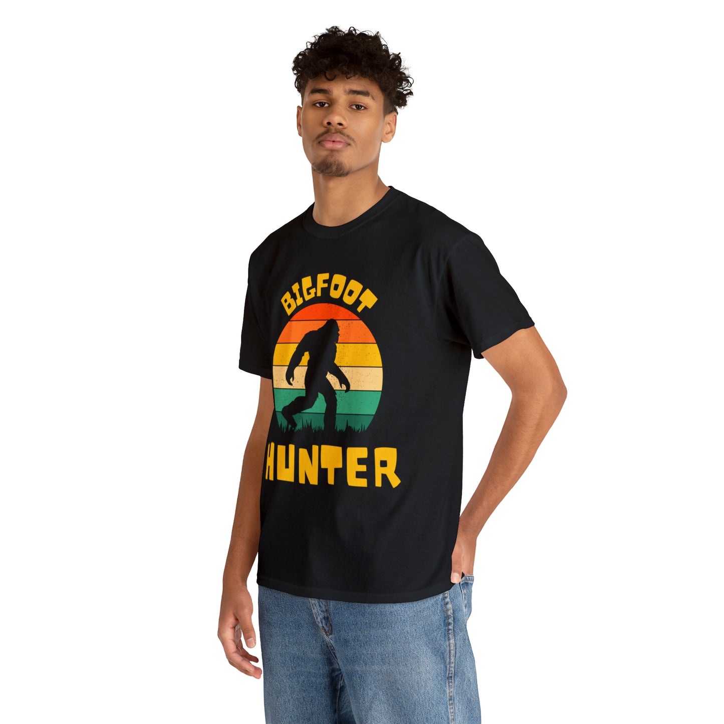 Unisex Bigfoot hunter Heavy Cotton Tee