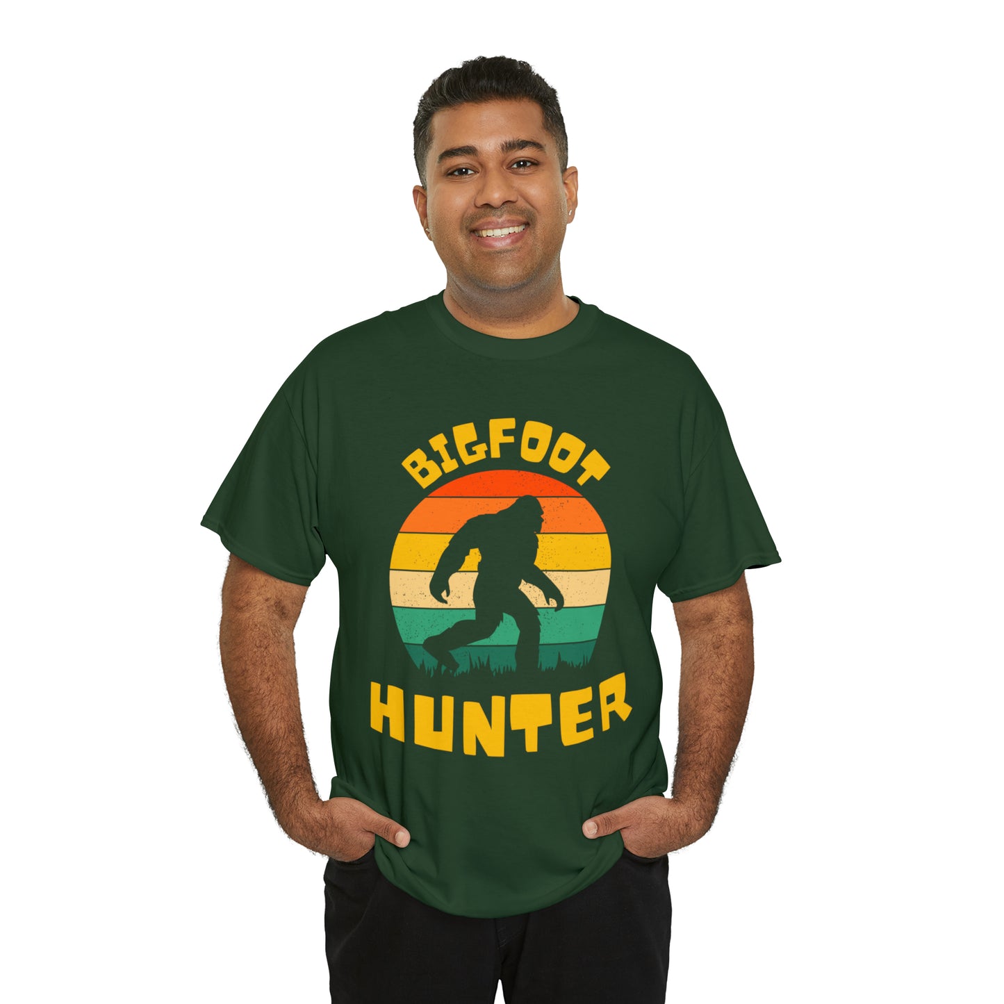Unisex Bigfoot hunter Heavy Cotton Tee