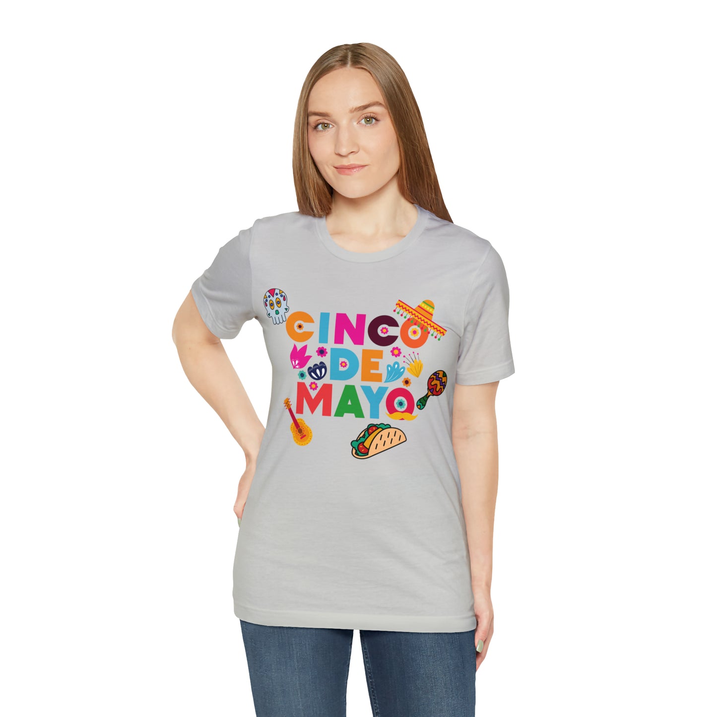 Unisex Cinco de Mayo Jersey Short Sleeve Tee