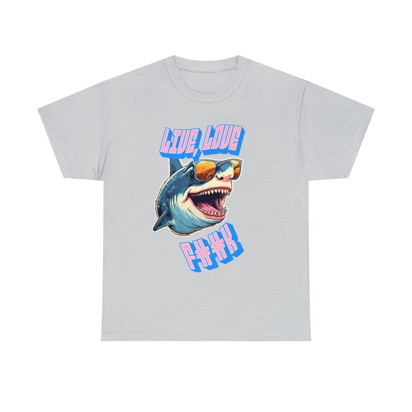 Unisex shark Heavy Cotton Tee