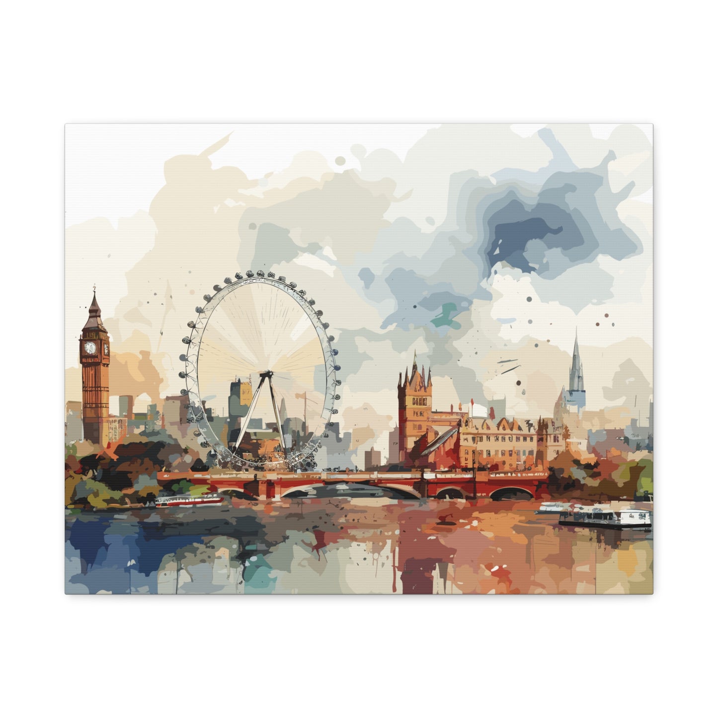 London skyline, Canvas Gallery Wraps