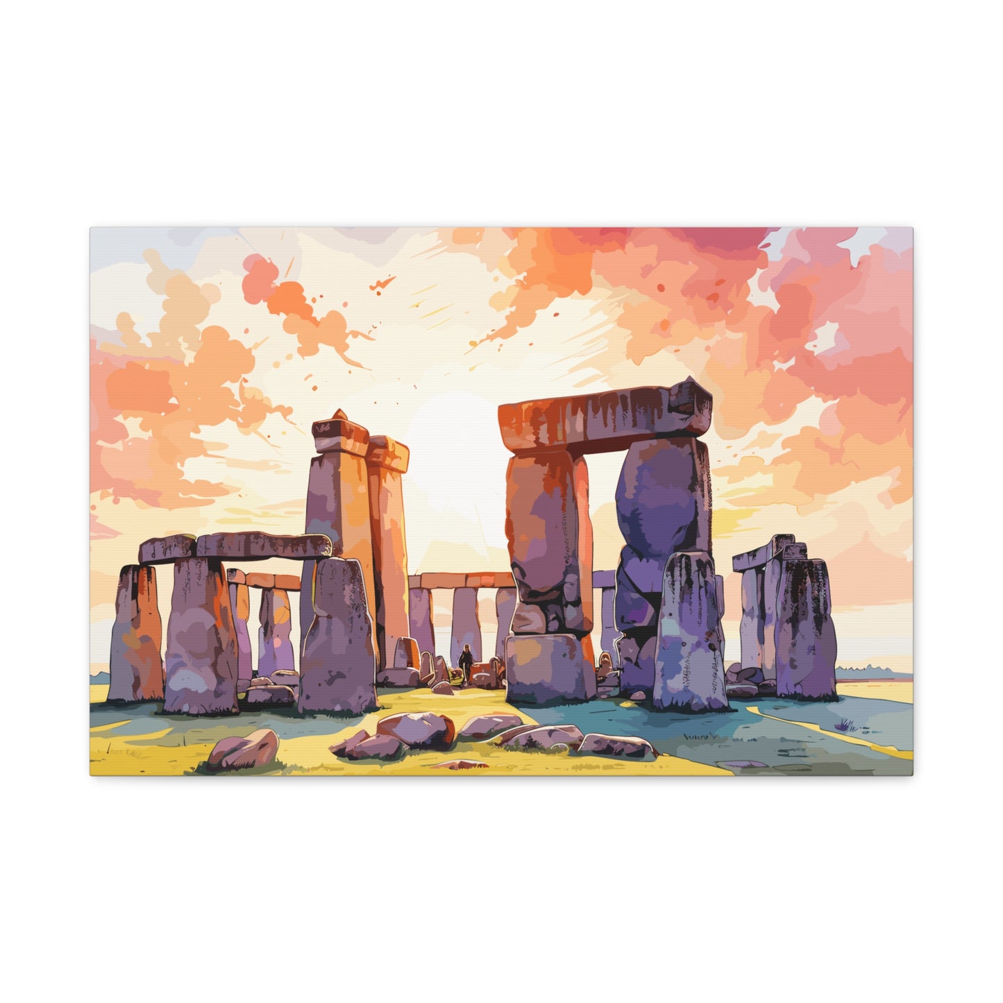 Stone sunrise, Canvas Gallery Wraps