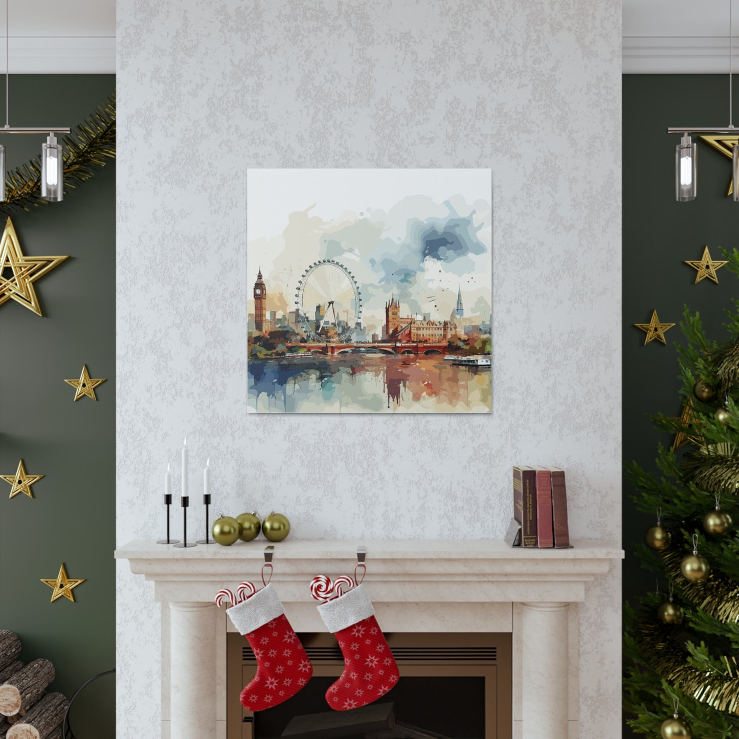 London skyline, Canvas Gallery Wraps