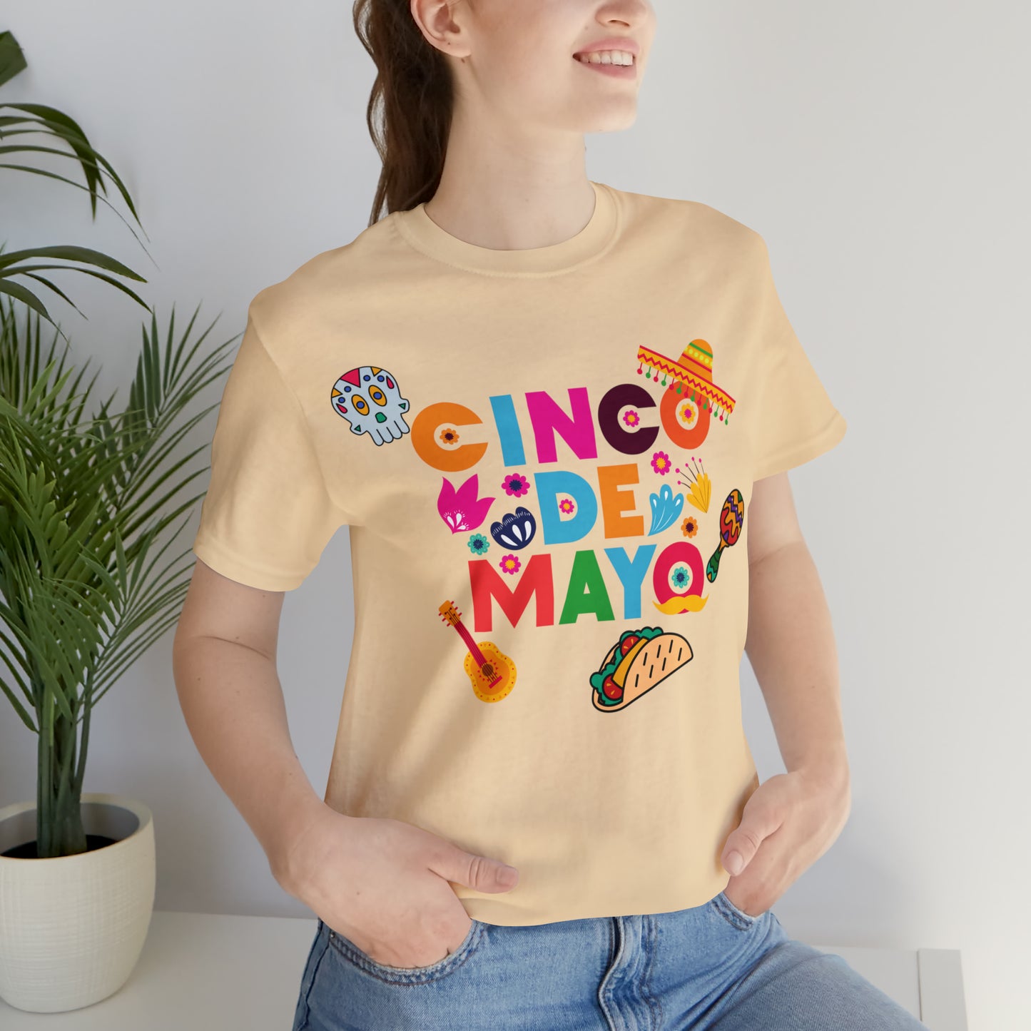 Unisex Cinco de Mayo Jersey Short Sleeve Tee