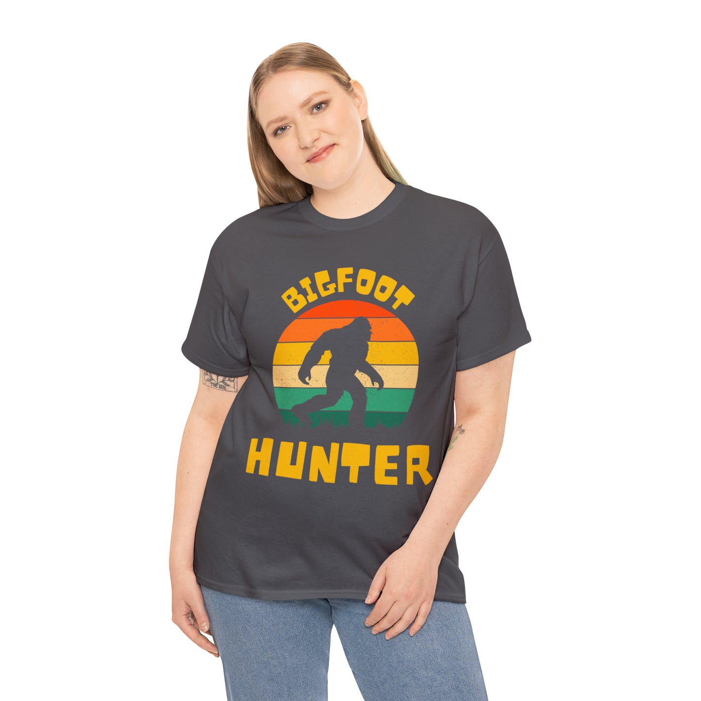 Unisex Bigfoot hunter Heavy Cotton Tee