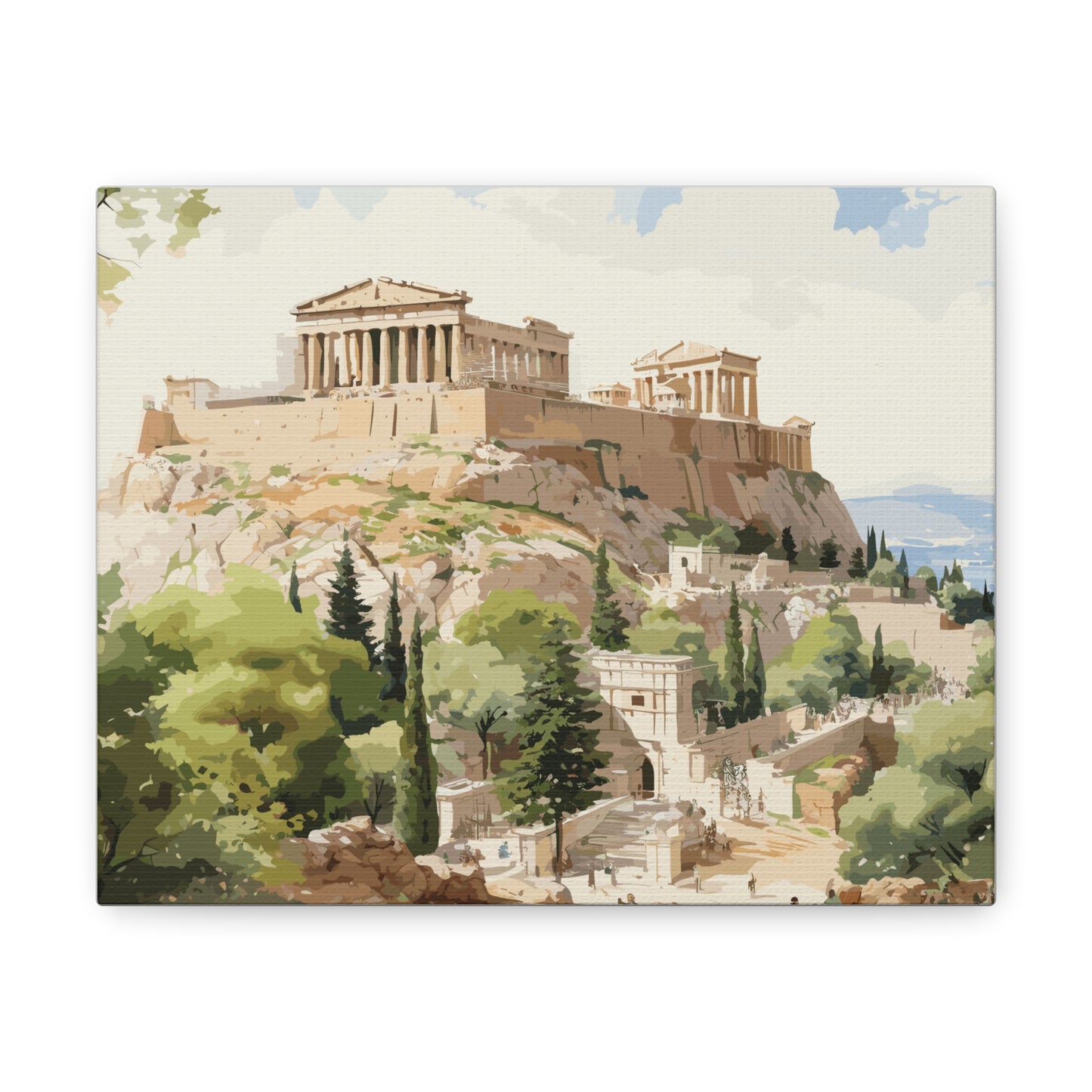 Greece, Canvas Gallery Wraps