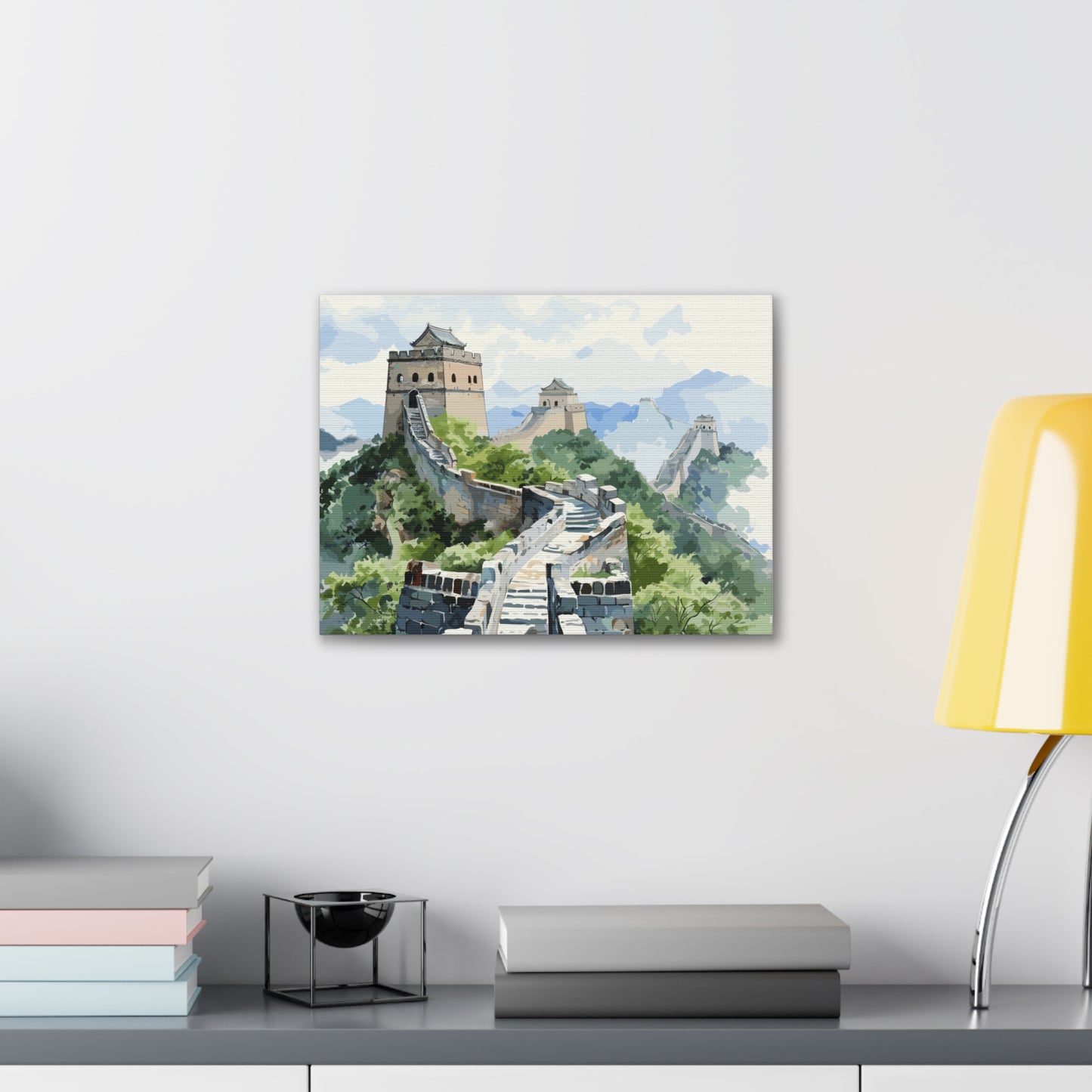 Great Wall Of China, canvas wrap