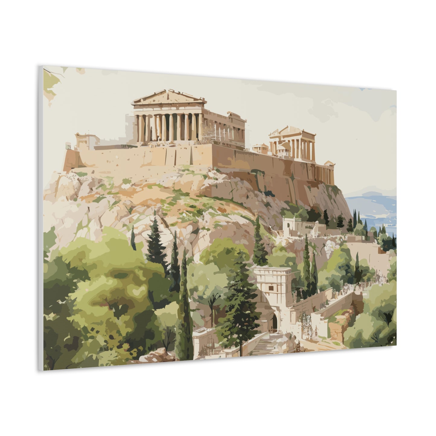 Greece, Canvas Gallery Wraps