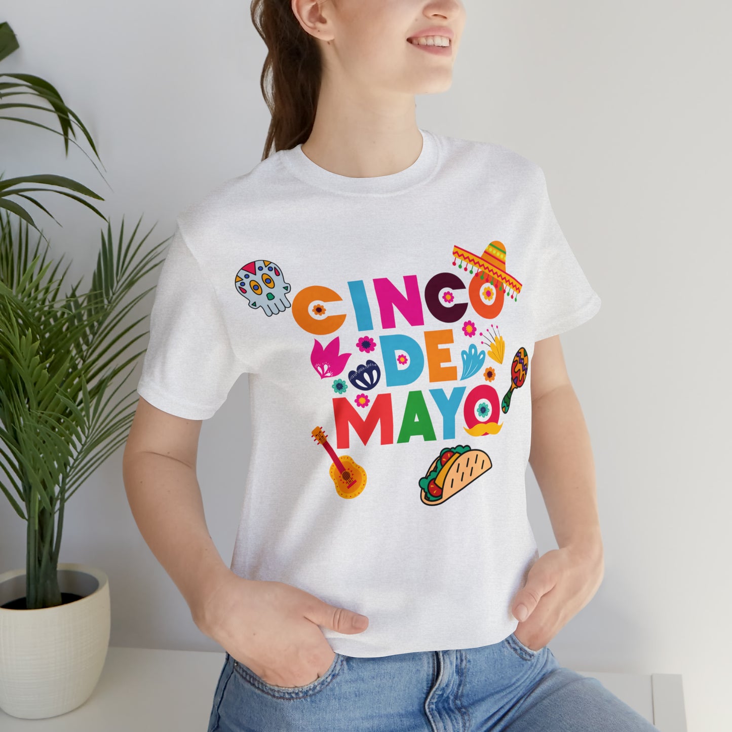 Unisex Cinco de Mayo Jersey Short Sleeve Tee