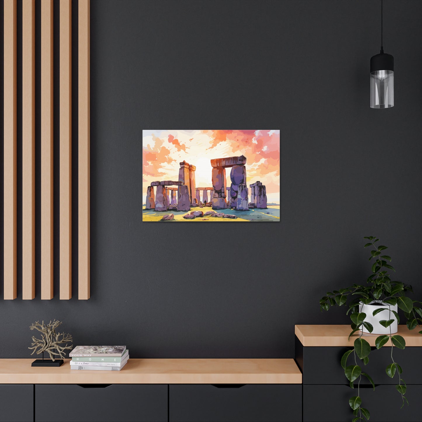 Stone sunrise, Canvas Gallery Wraps