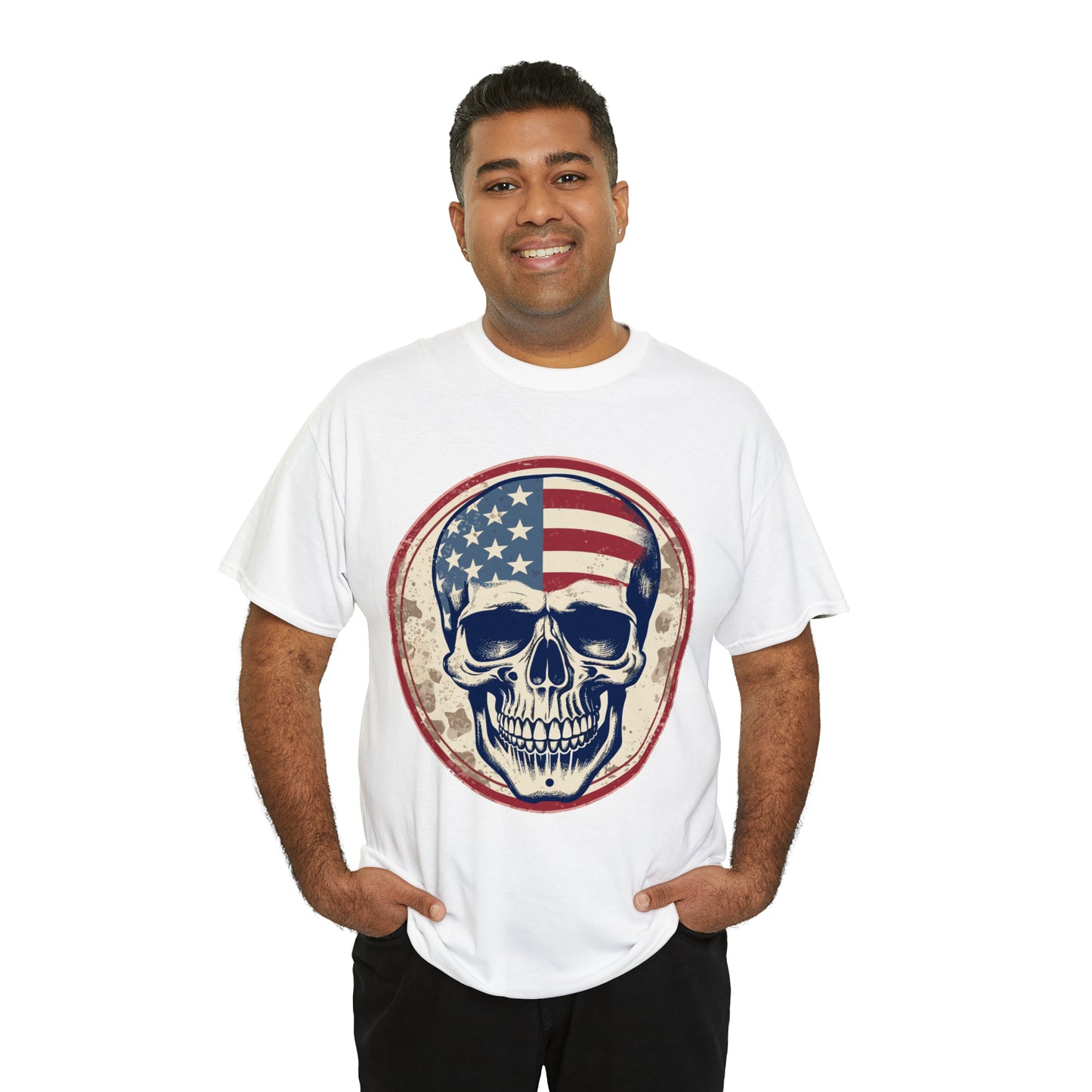 Skull, Unisex Heavy Cotton Tee