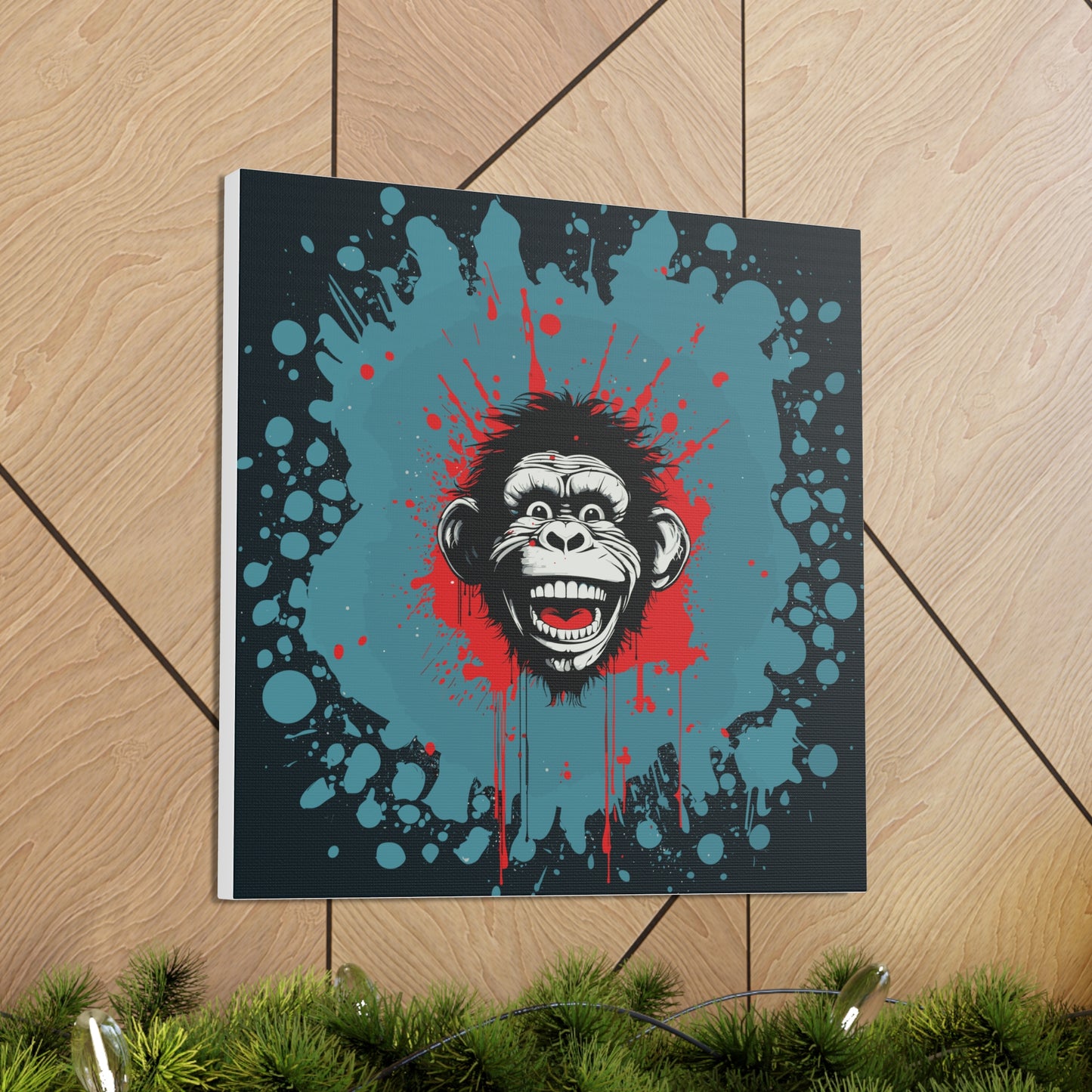 Canvas monkey do Gallery Wraps