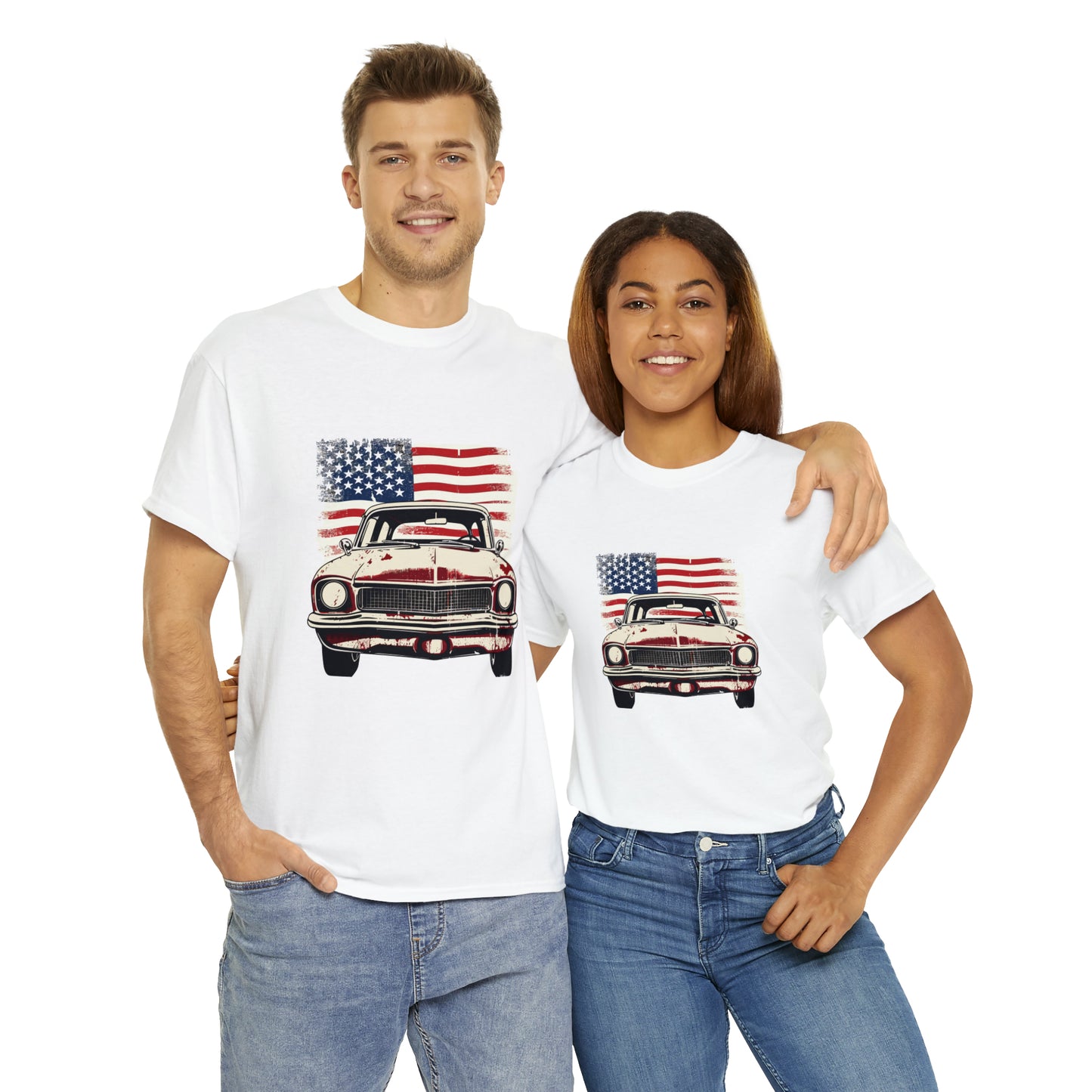 American Muscle, Unisex Heavy Cotton Tee