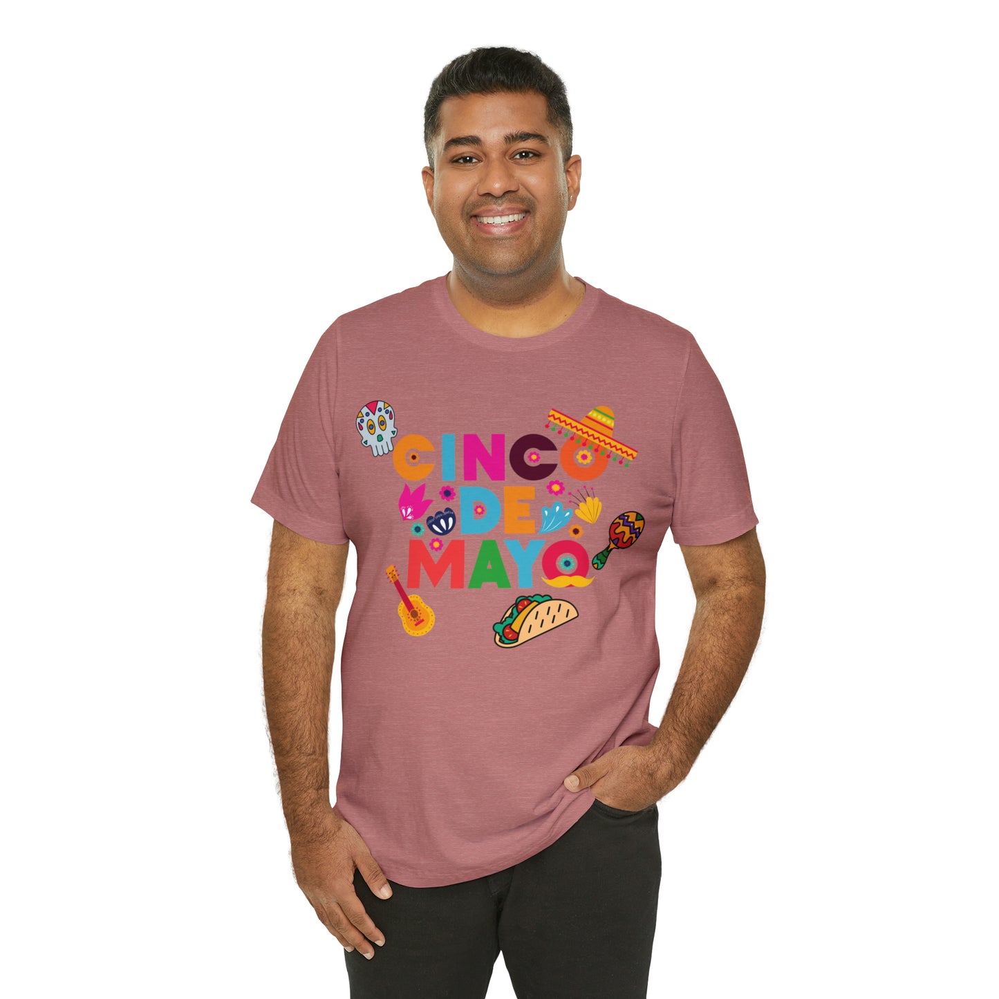 Unisex Cinco de Mayo Jersey Short Sleeve Tee