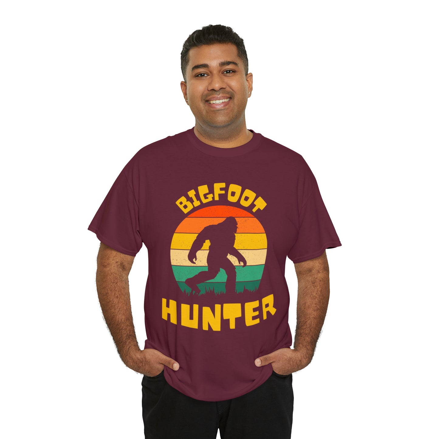 Unisex Bigfoot hunter Heavy Cotton Tee
