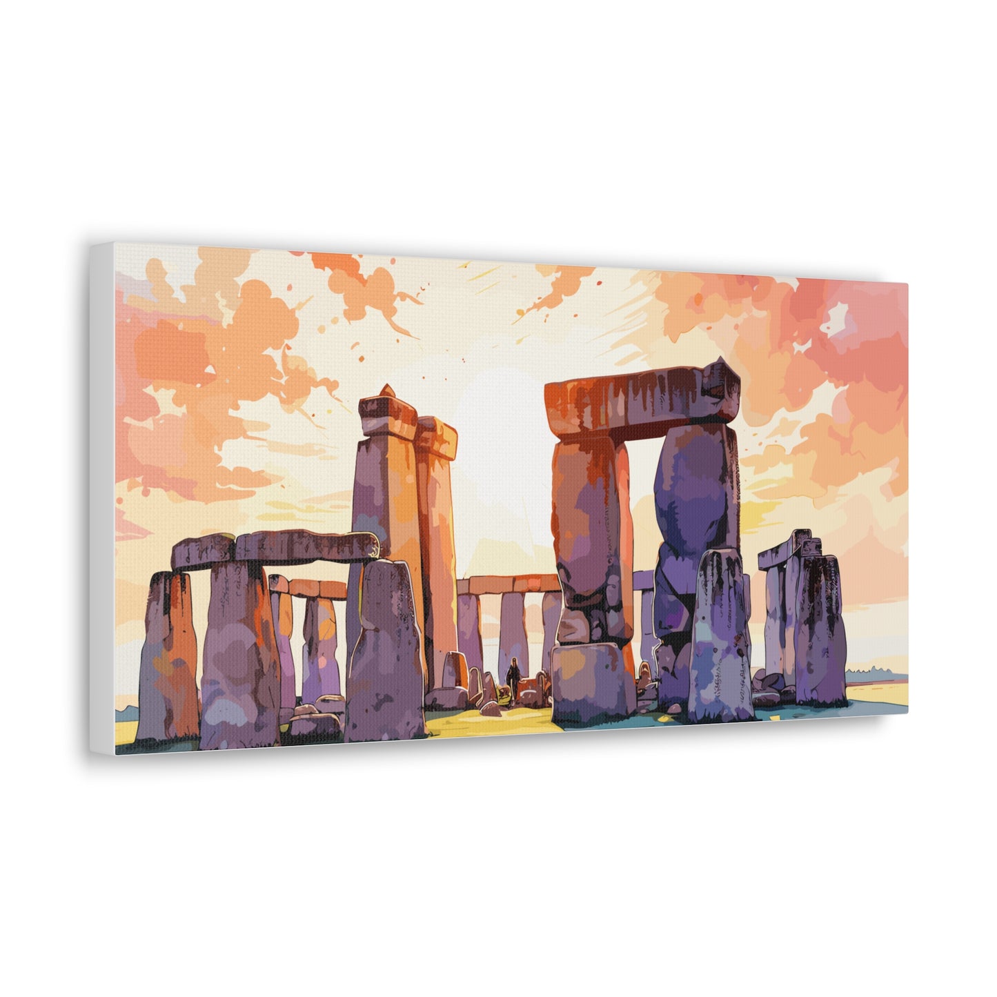 Stone sunrise, Canvas Gallery Wraps