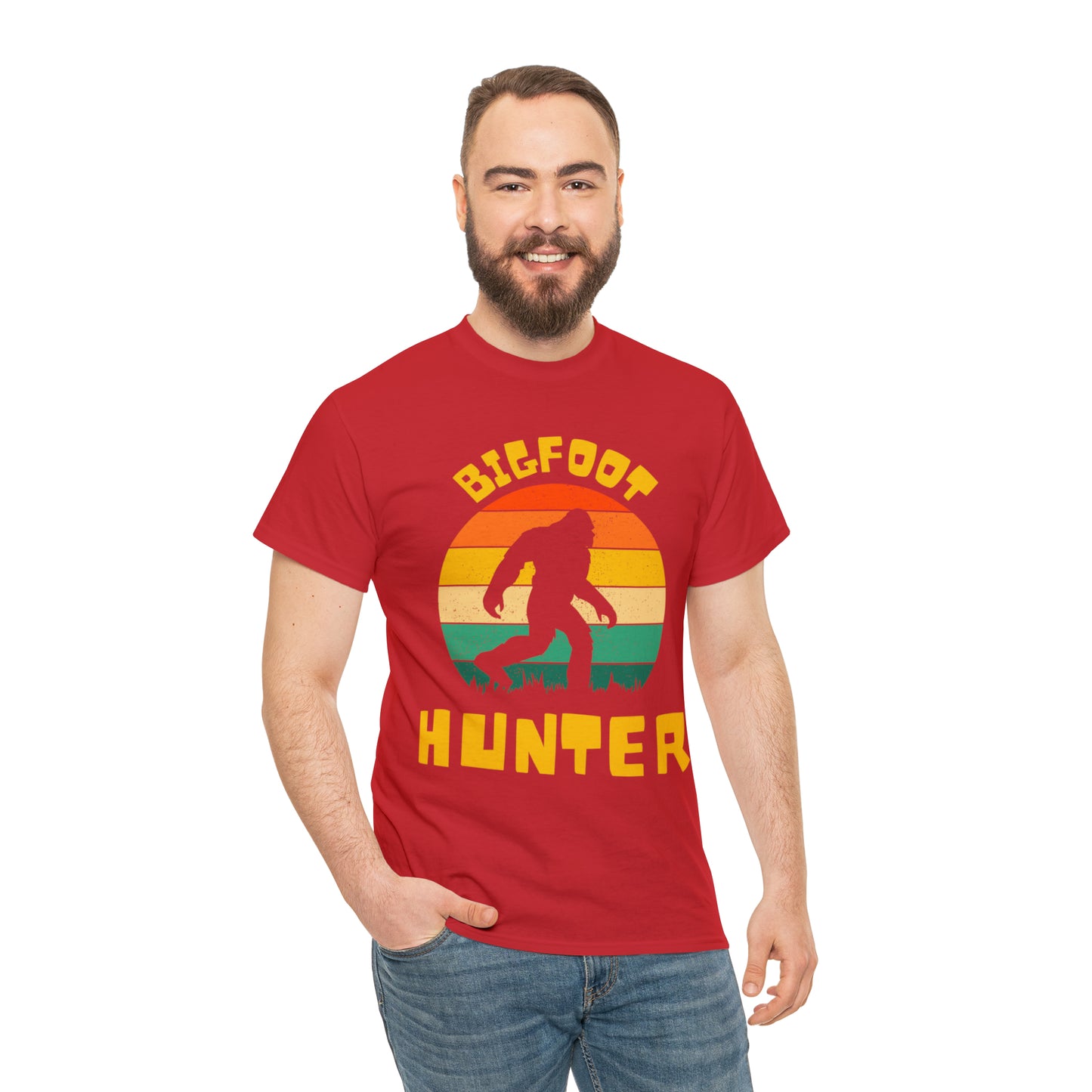 Unisex Bigfoot hunter Heavy Cotton Tee