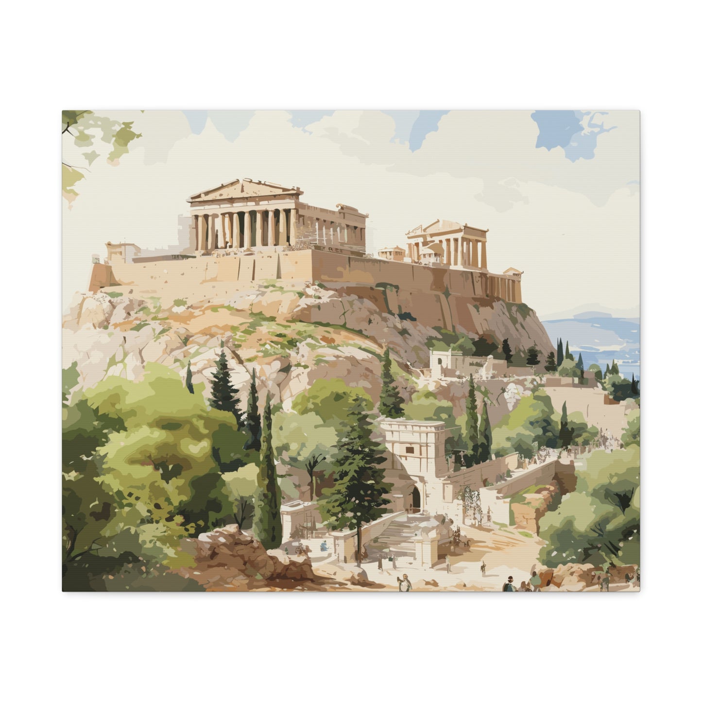 Greece, Canvas Gallery Wraps