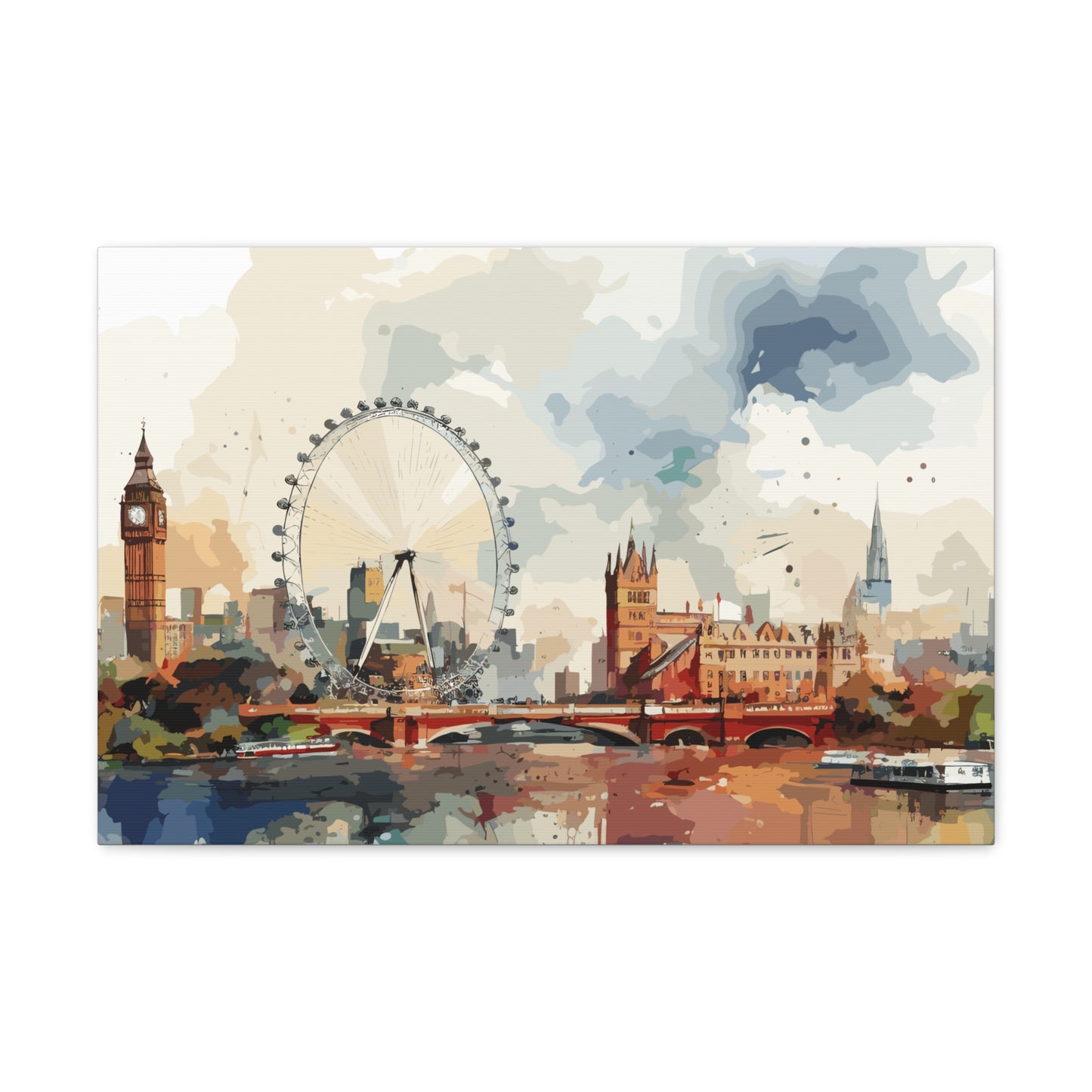 London skyline, Canvas Gallery Wraps