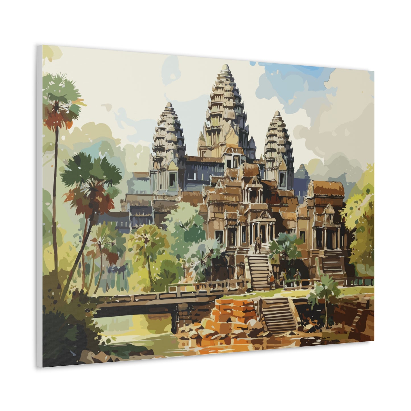 Angkor Wot, Canvas Gallery Wraps