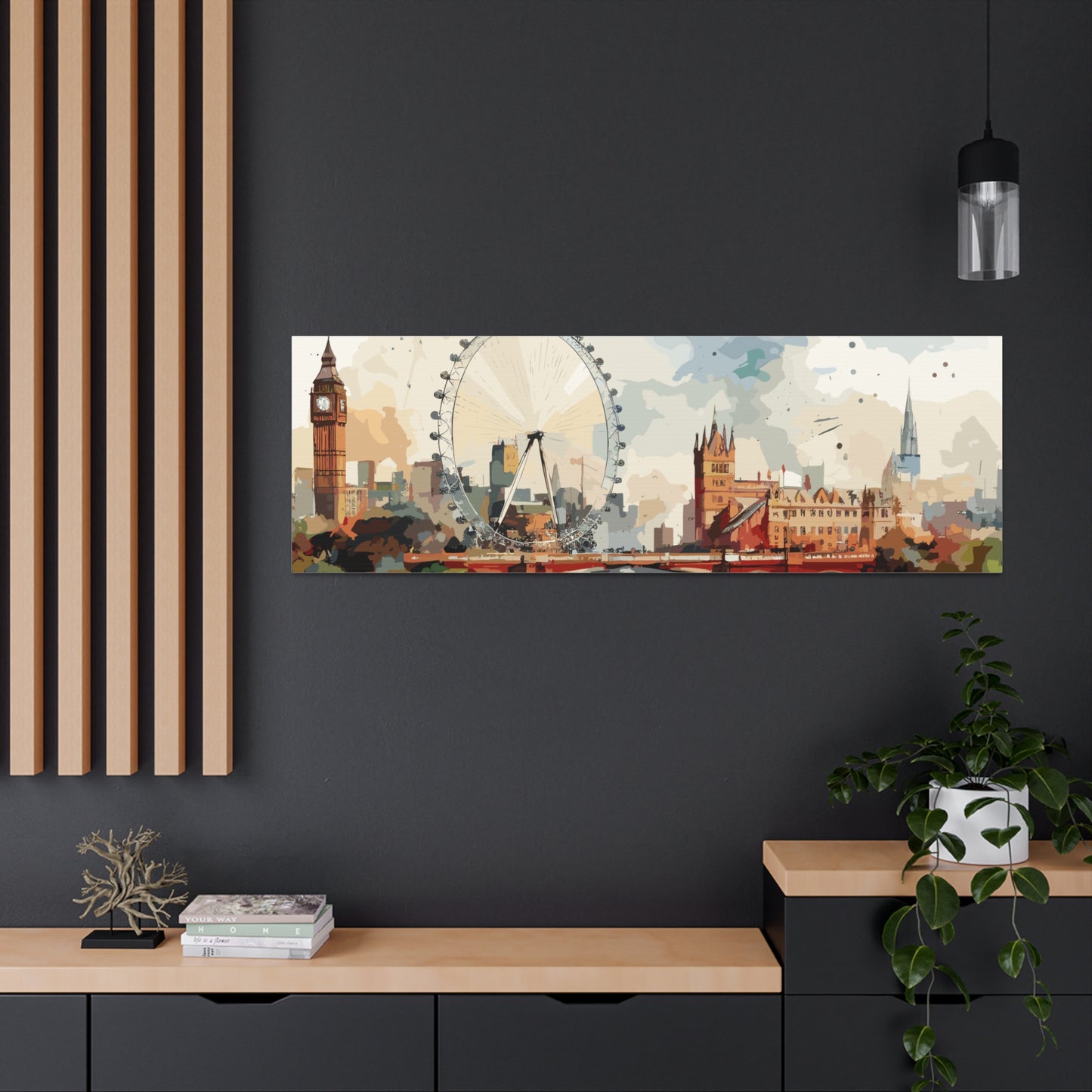 London skyline, Canvas Gallery Wraps