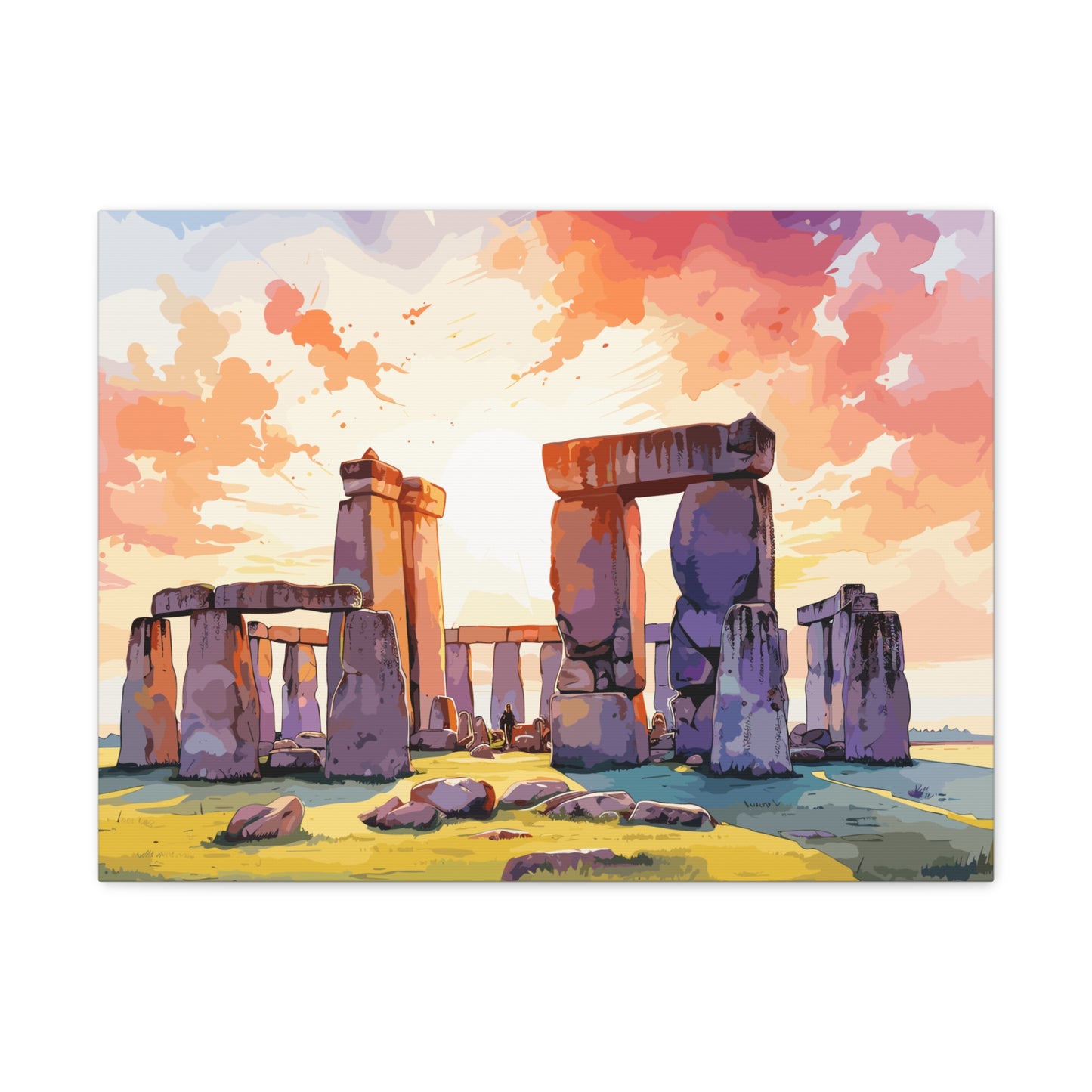 Stone sunrise, Canvas Gallery Wraps