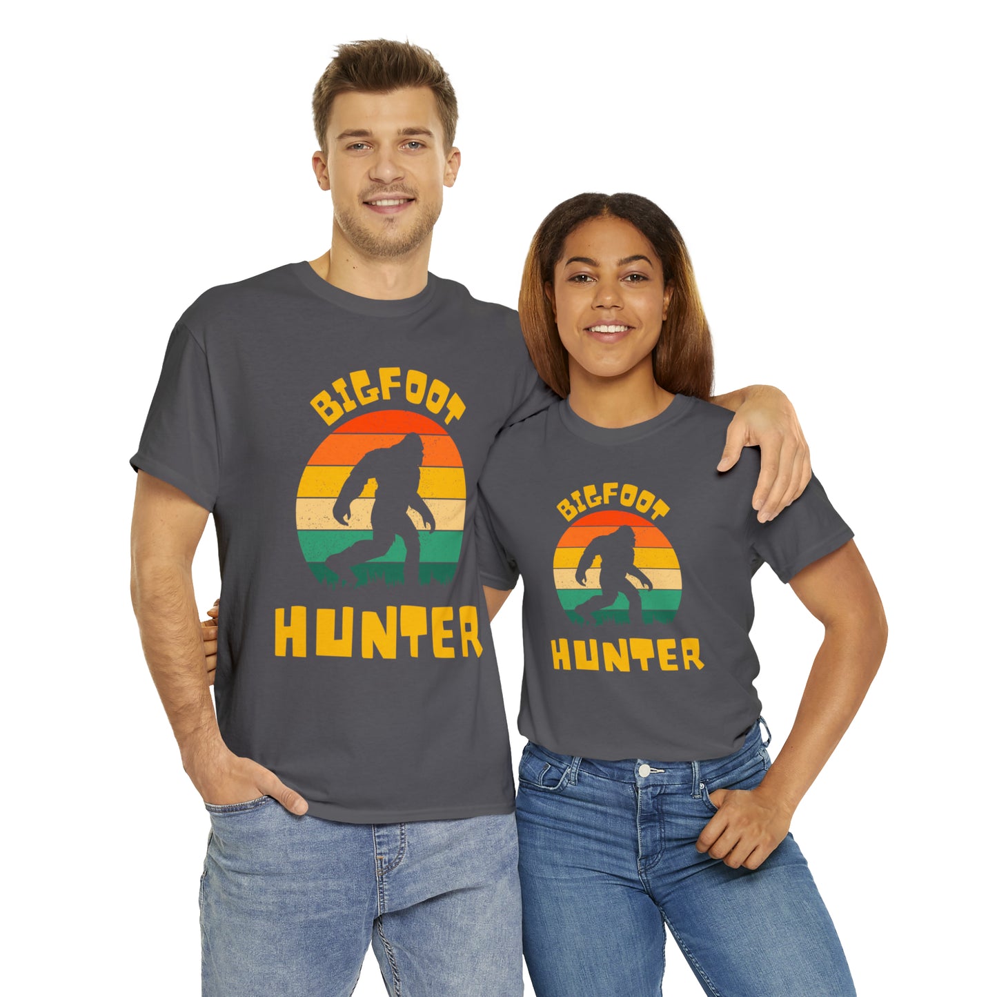 Unisex Bigfoot hunter Heavy Cotton Tee