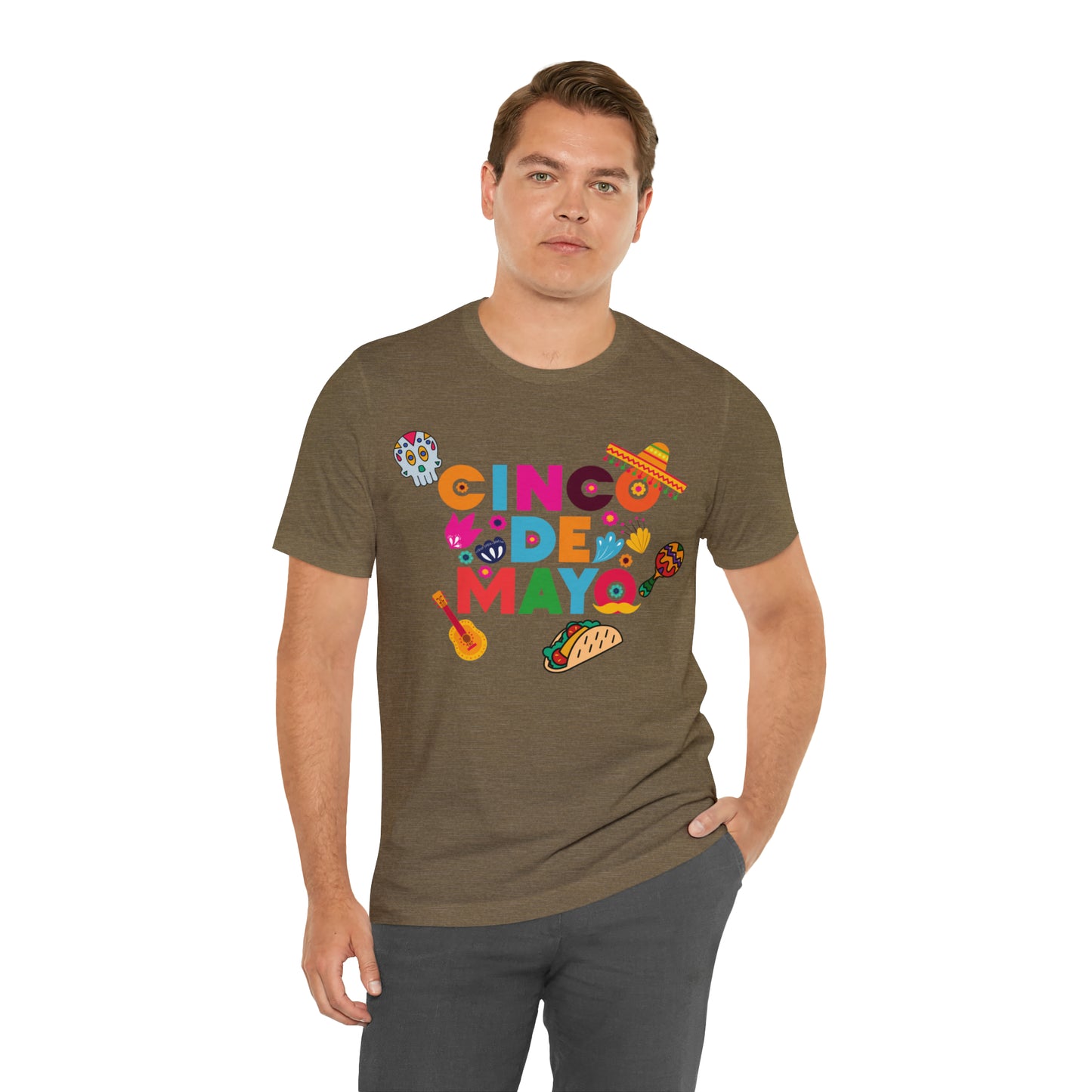 Unisex Cinco de Mayo Jersey Short Sleeve Tee