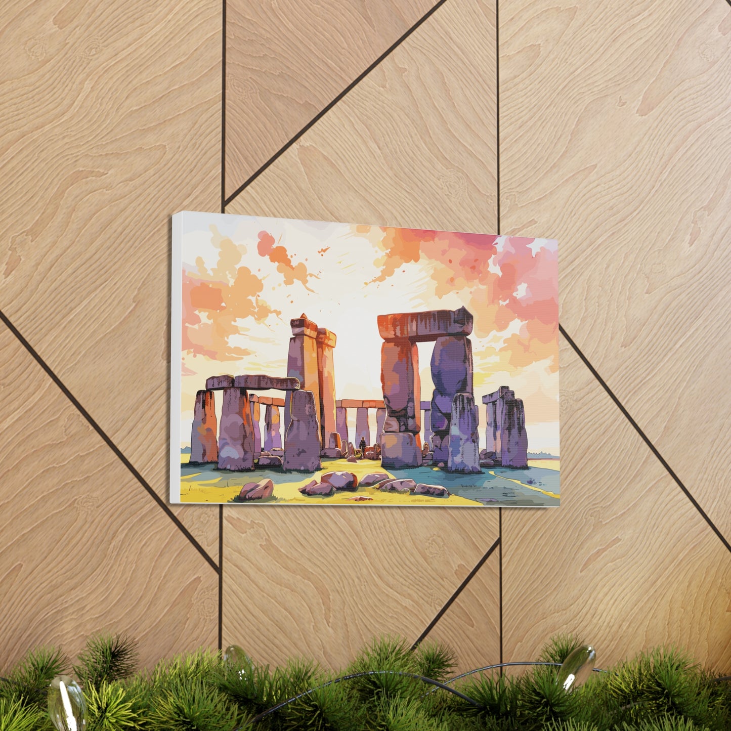 Stone sunrise, Canvas Gallery Wraps