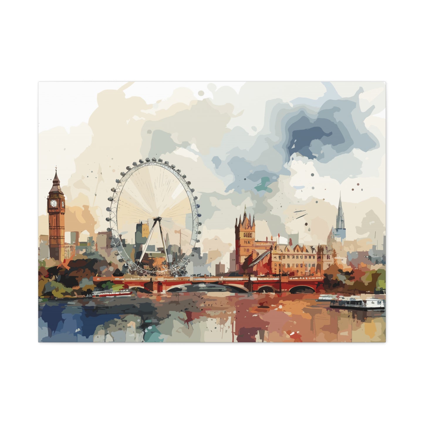 London skyline, Canvas Gallery Wraps