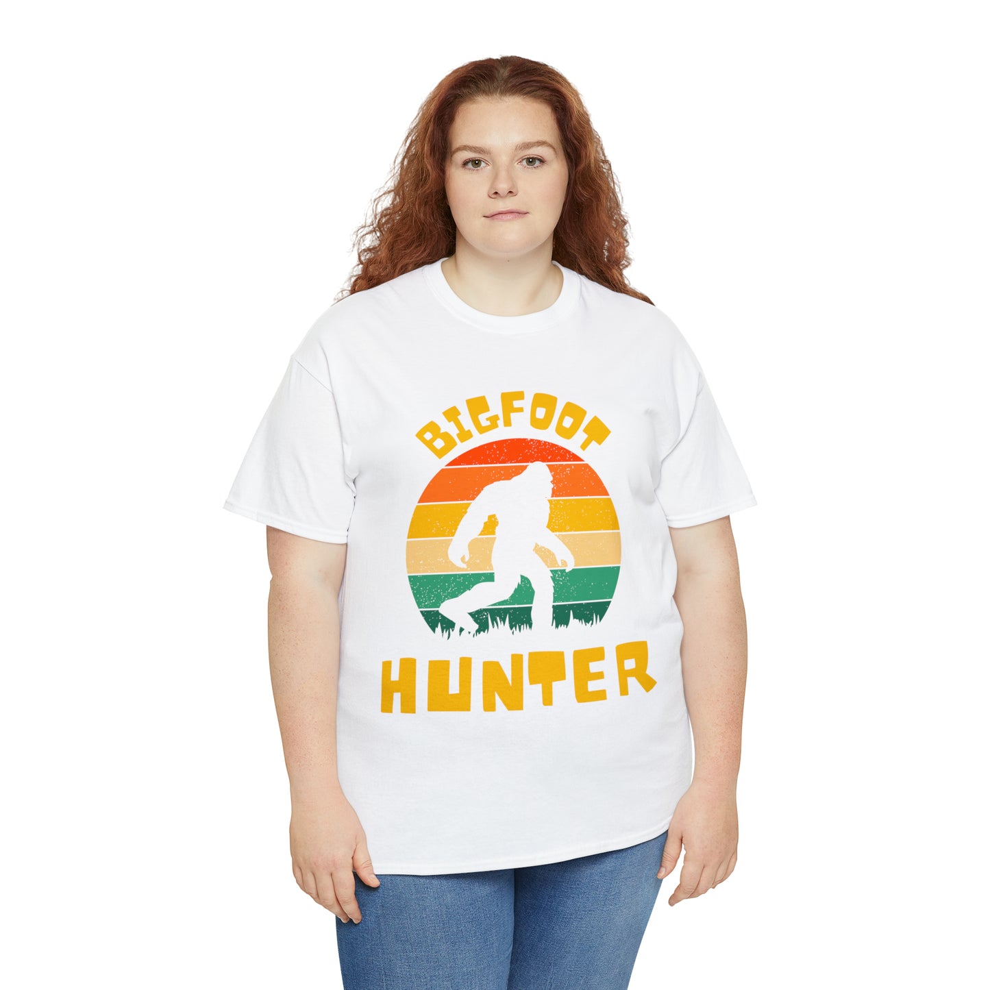 Unisex Bigfoot hunter Heavy Cotton Tee