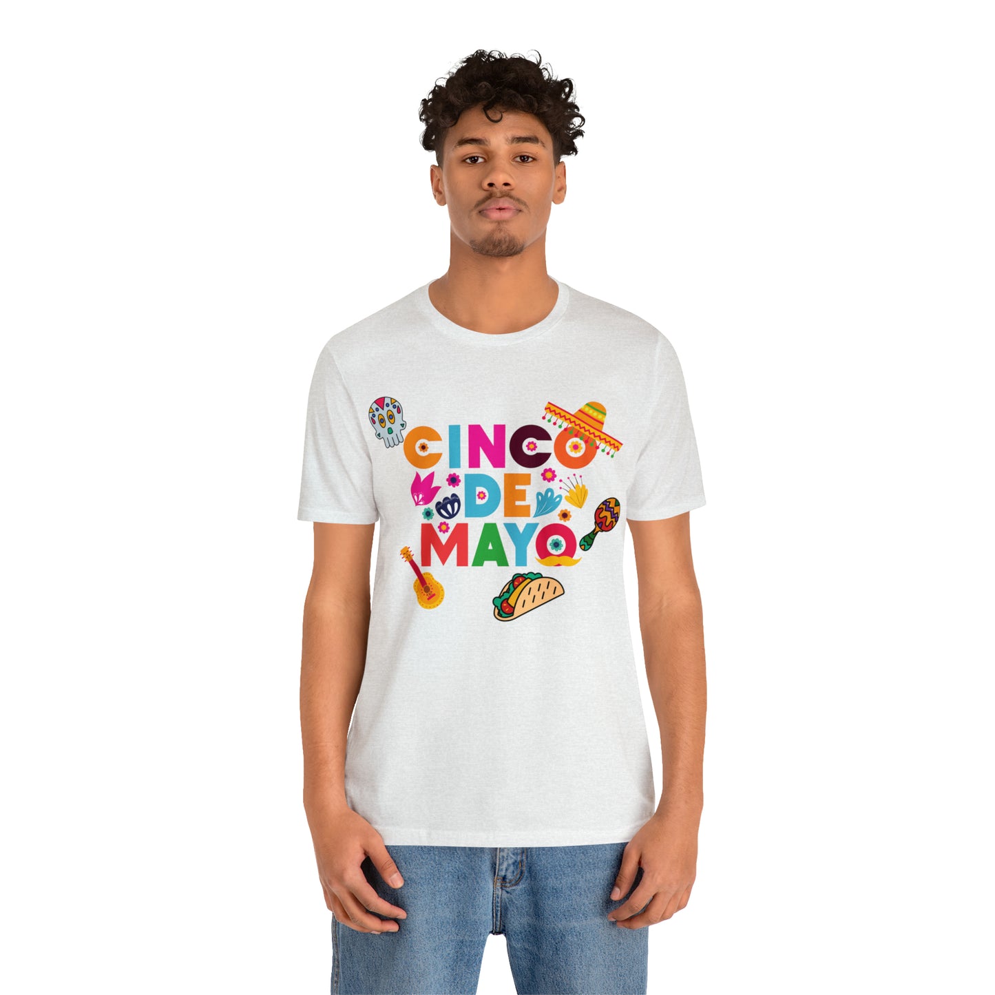 Unisex Cinco de Mayo Jersey Short Sleeve Tee