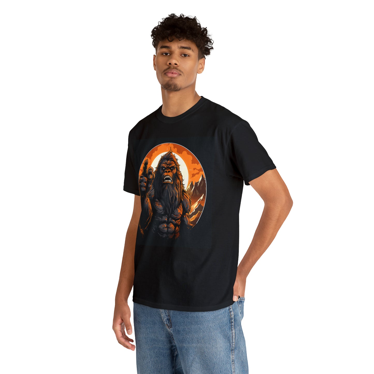 Bigfoot, Unisex Heavy Cotton Tee