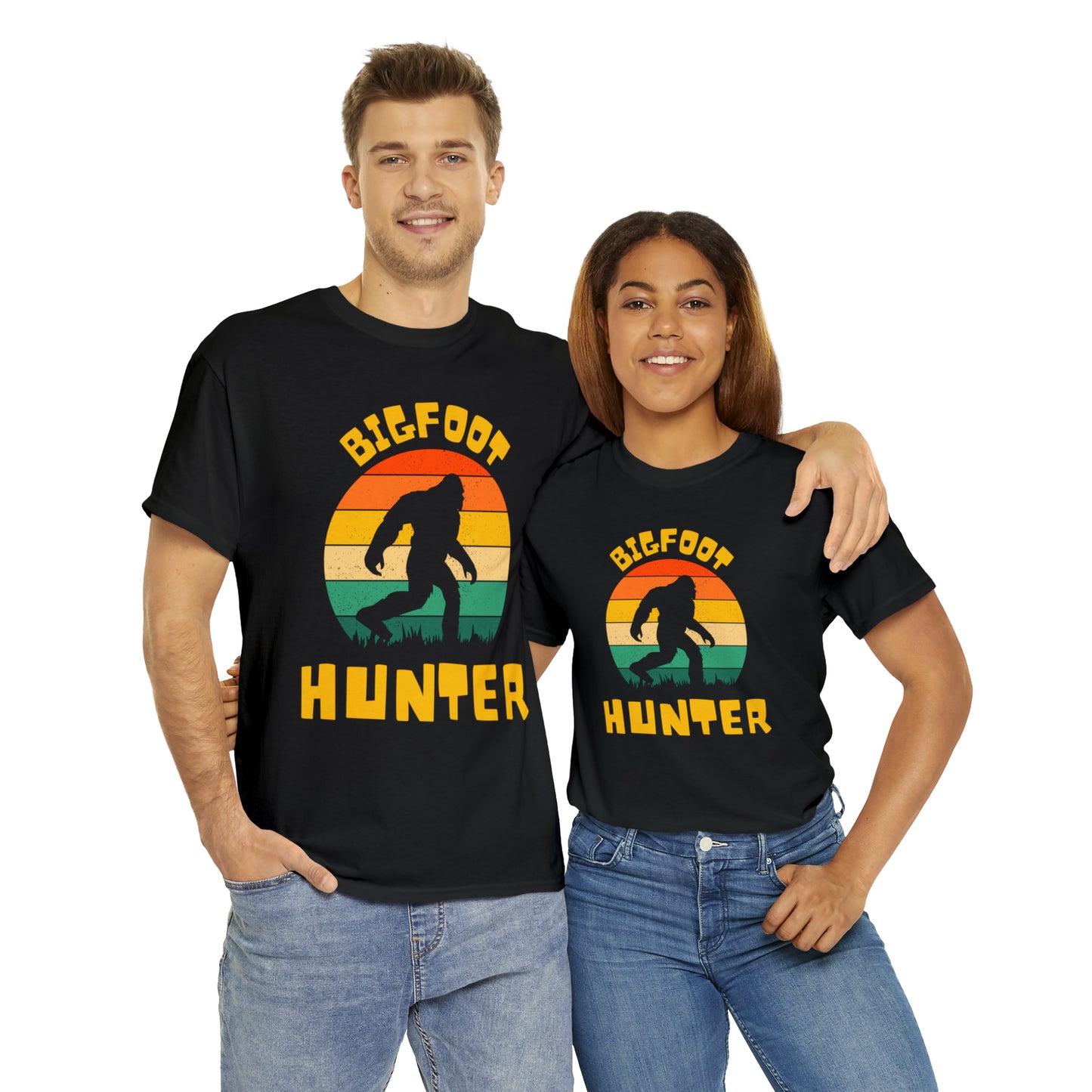 Unisex Bigfoot hunter Heavy Cotton Tee
