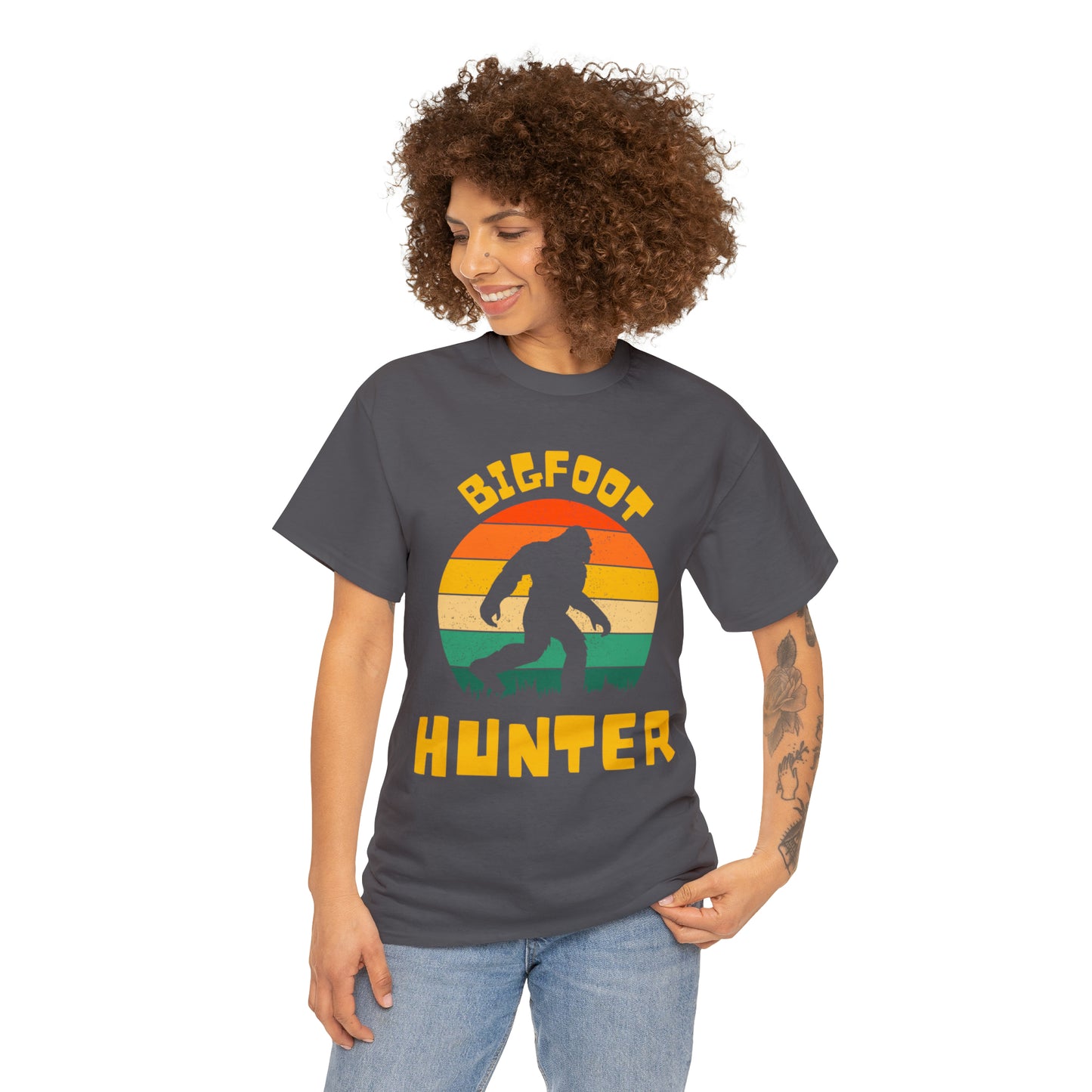 Unisex Bigfoot hunter Heavy Cotton Tee