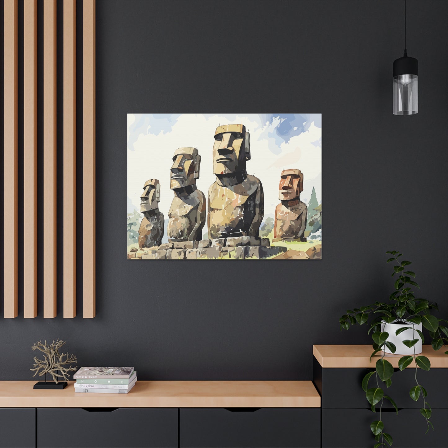 Easter Island, Canvas Gallery Wraps