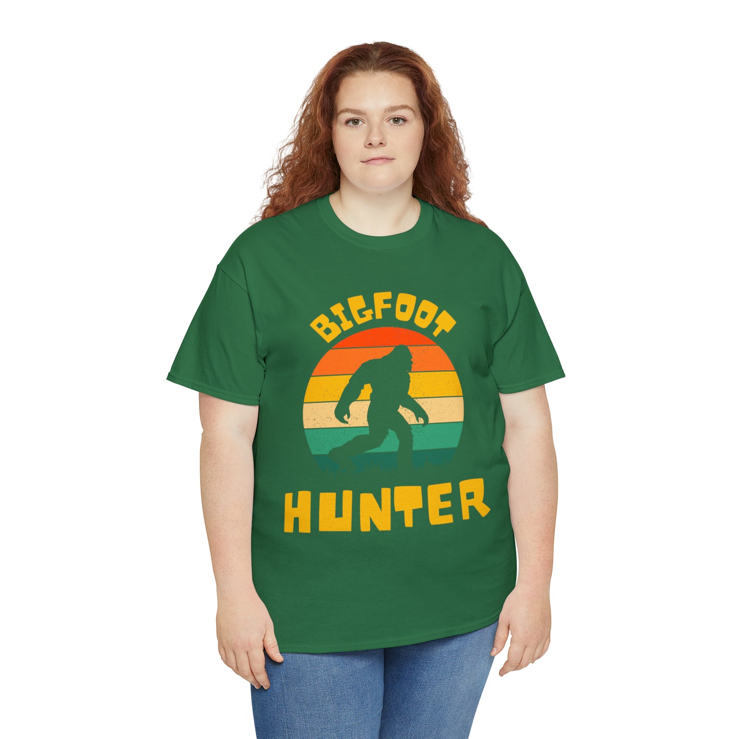 Unisex Bigfoot hunter Heavy Cotton Tee