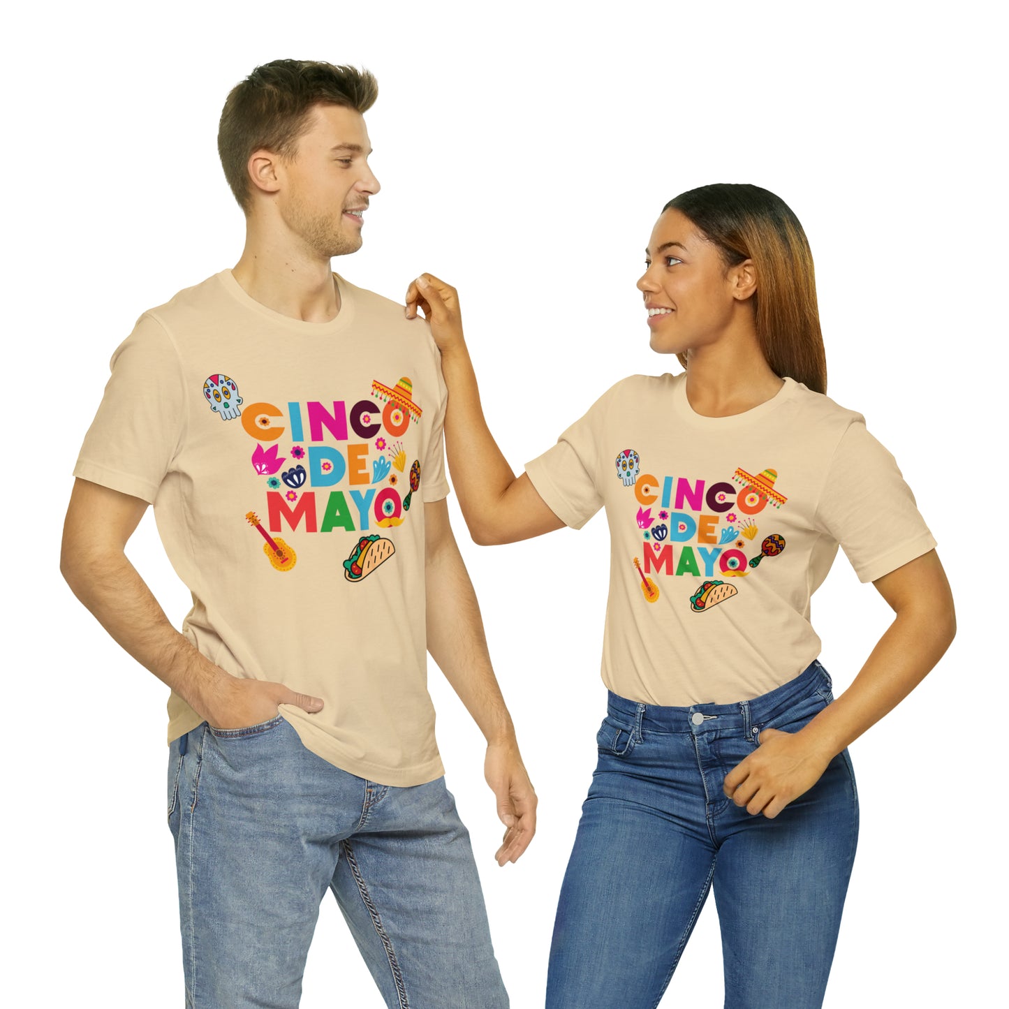 Unisex Cinco de Mayo Jersey Short Sleeve Tee