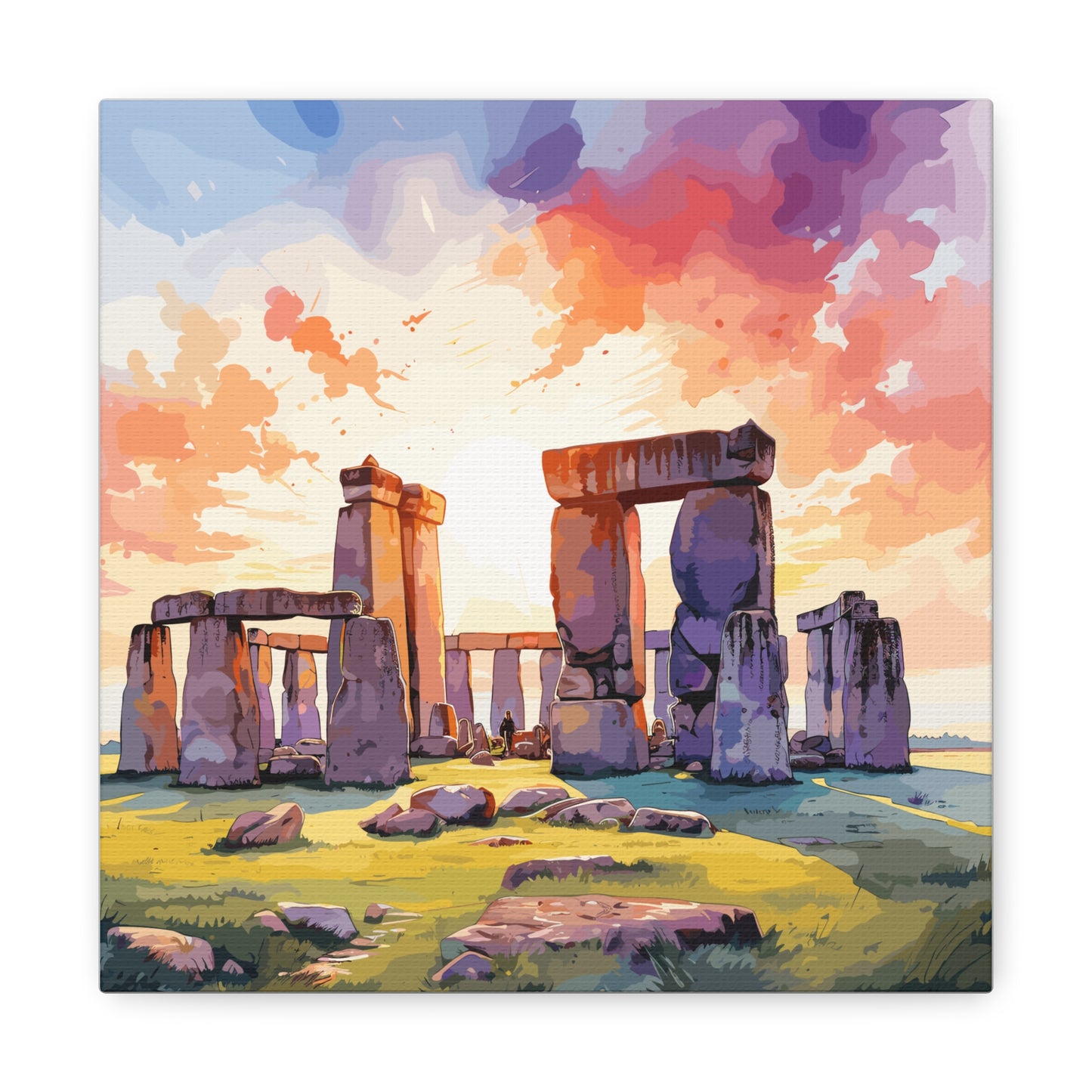 Stone sunrise, Canvas Gallery Wraps