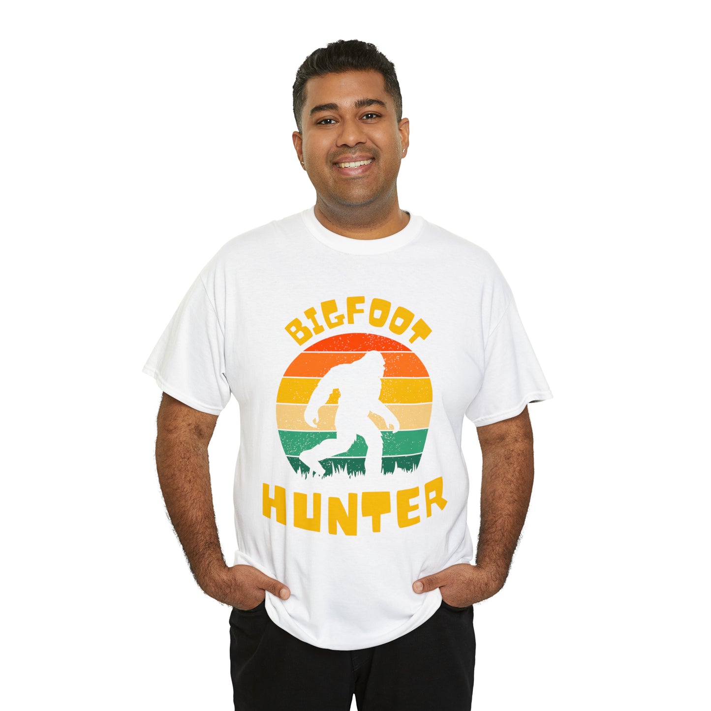 Unisex Bigfoot hunter Heavy Cotton Tee