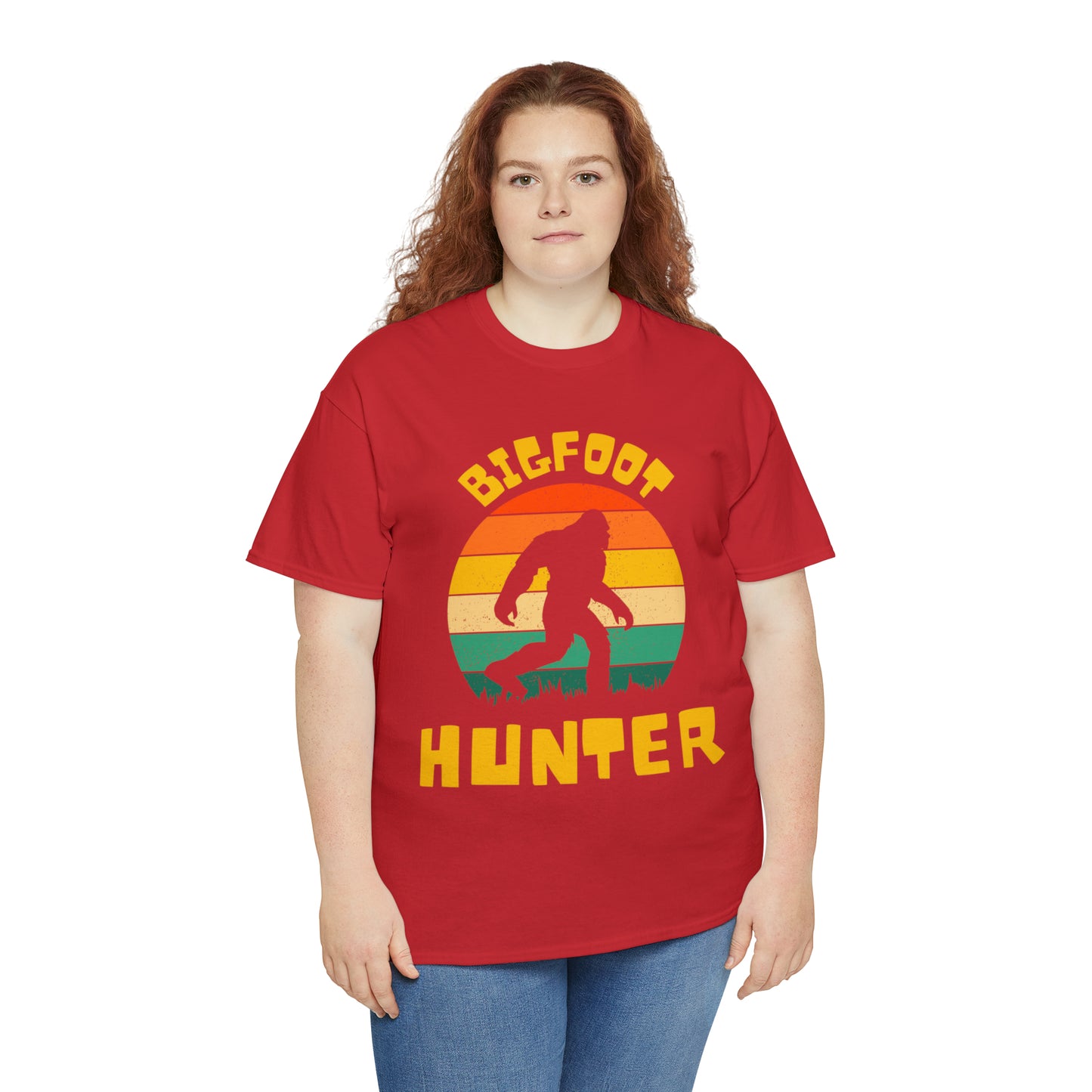 Unisex Bigfoot hunter Heavy Cotton Tee