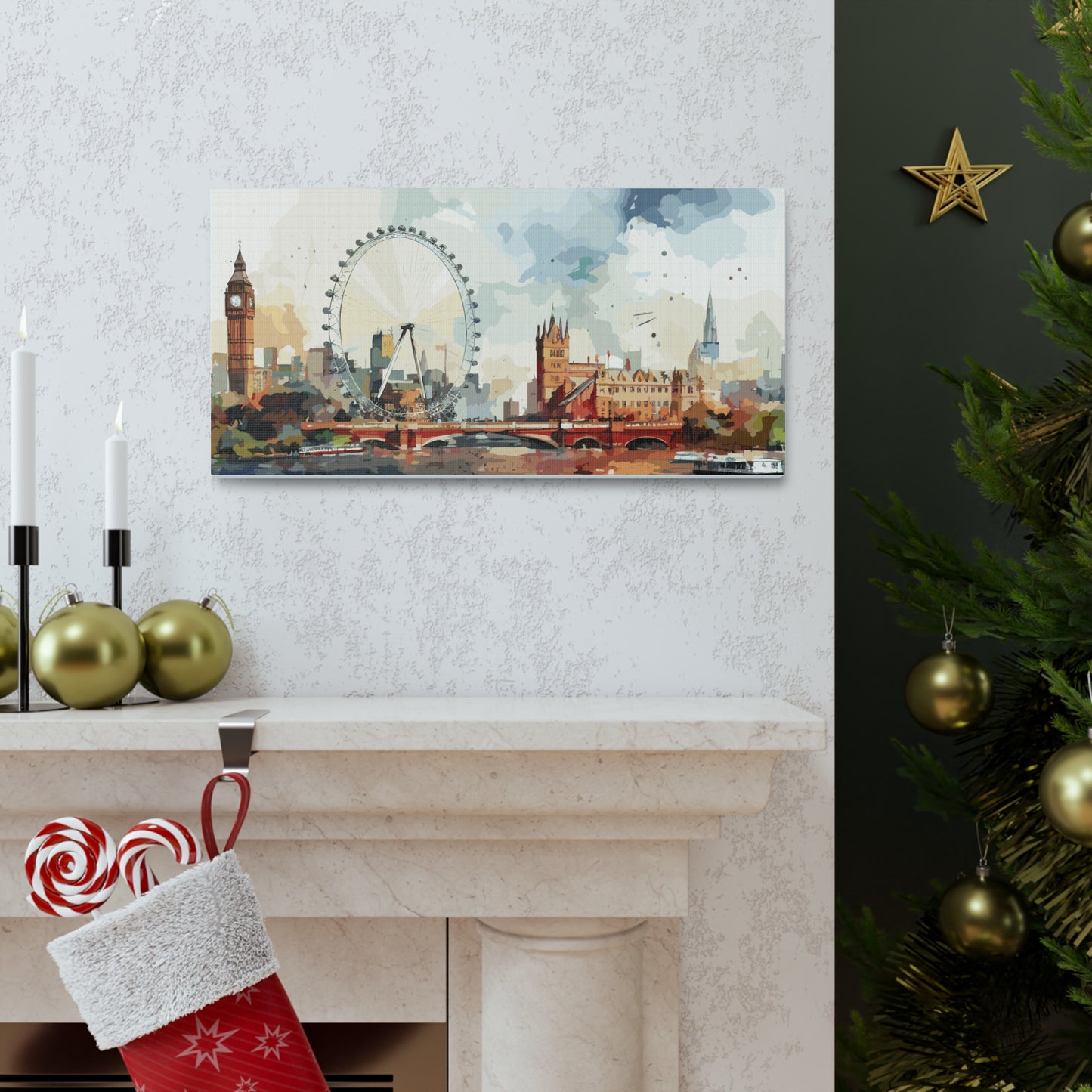 London skyline, Canvas Gallery Wraps