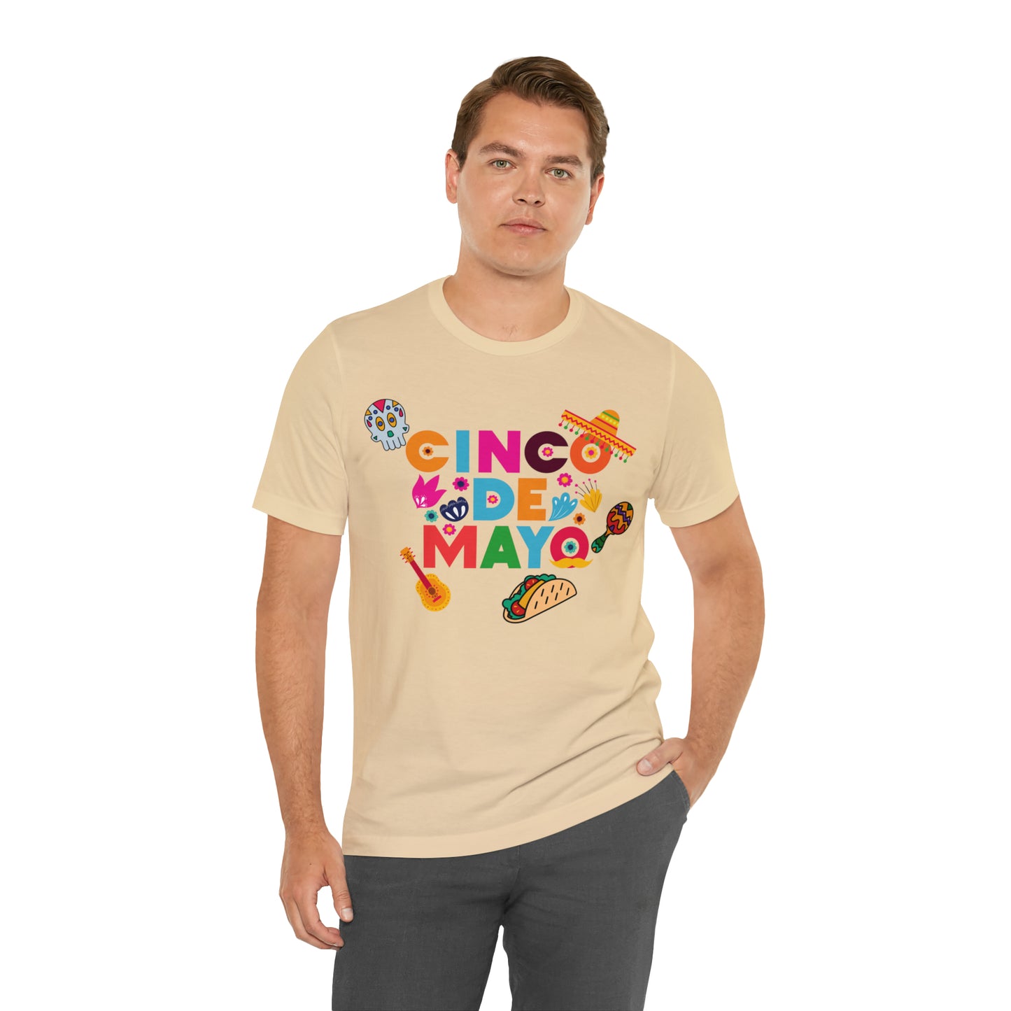 Unisex Cinco de Mayo Jersey Short Sleeve Tee